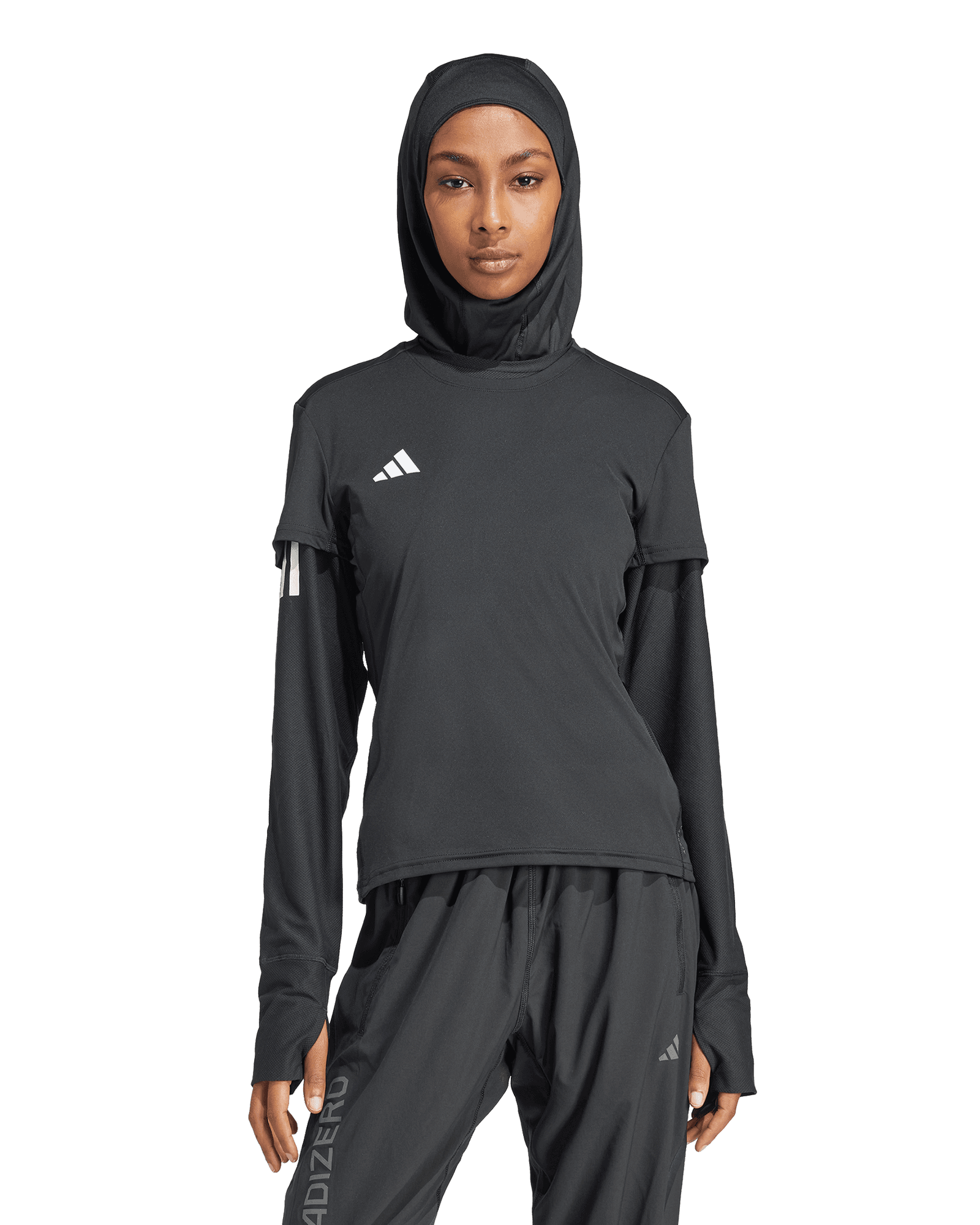 ADIZERO E TEE Black