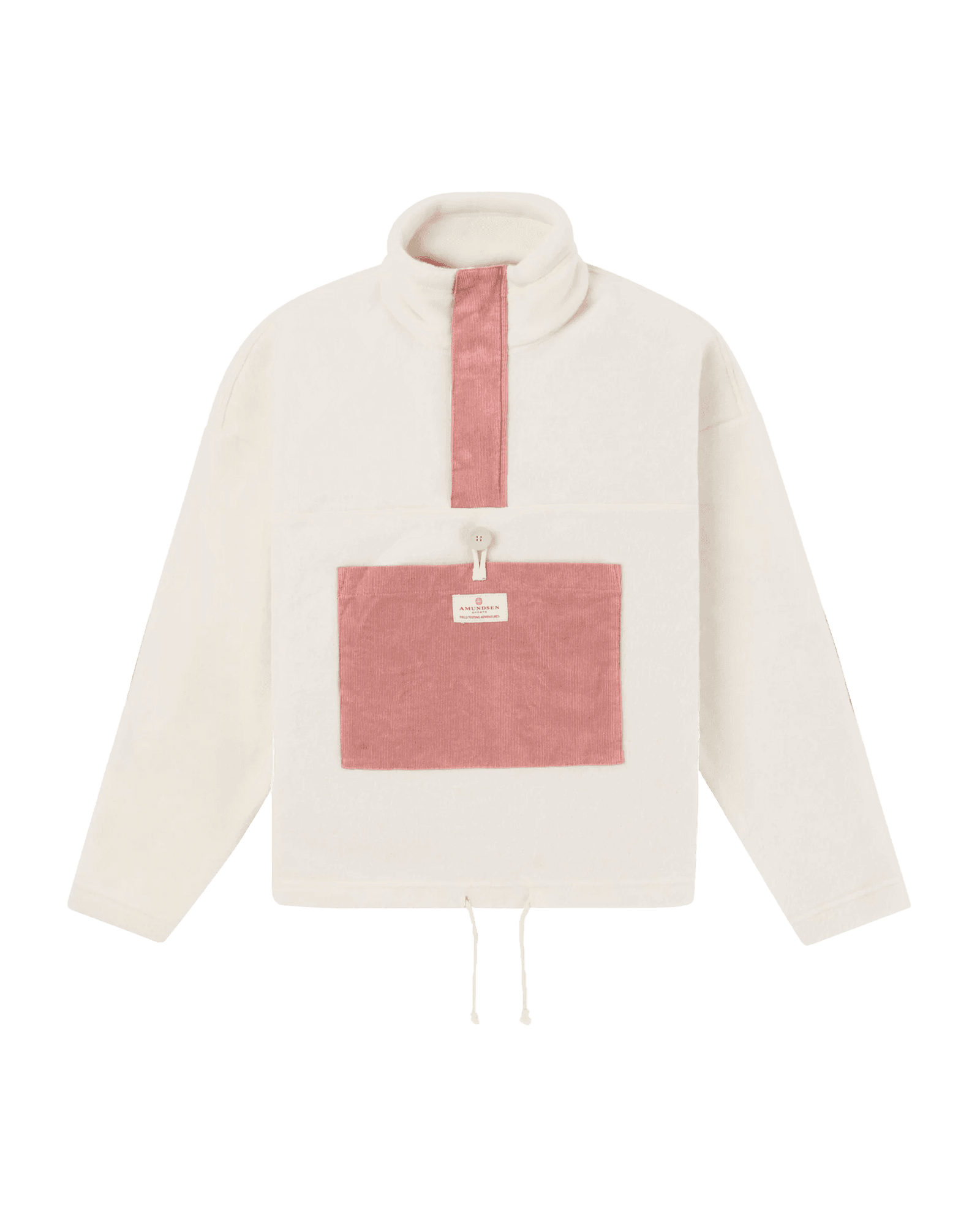 V-Bond Cord Fleece W Natural/Peony Pink