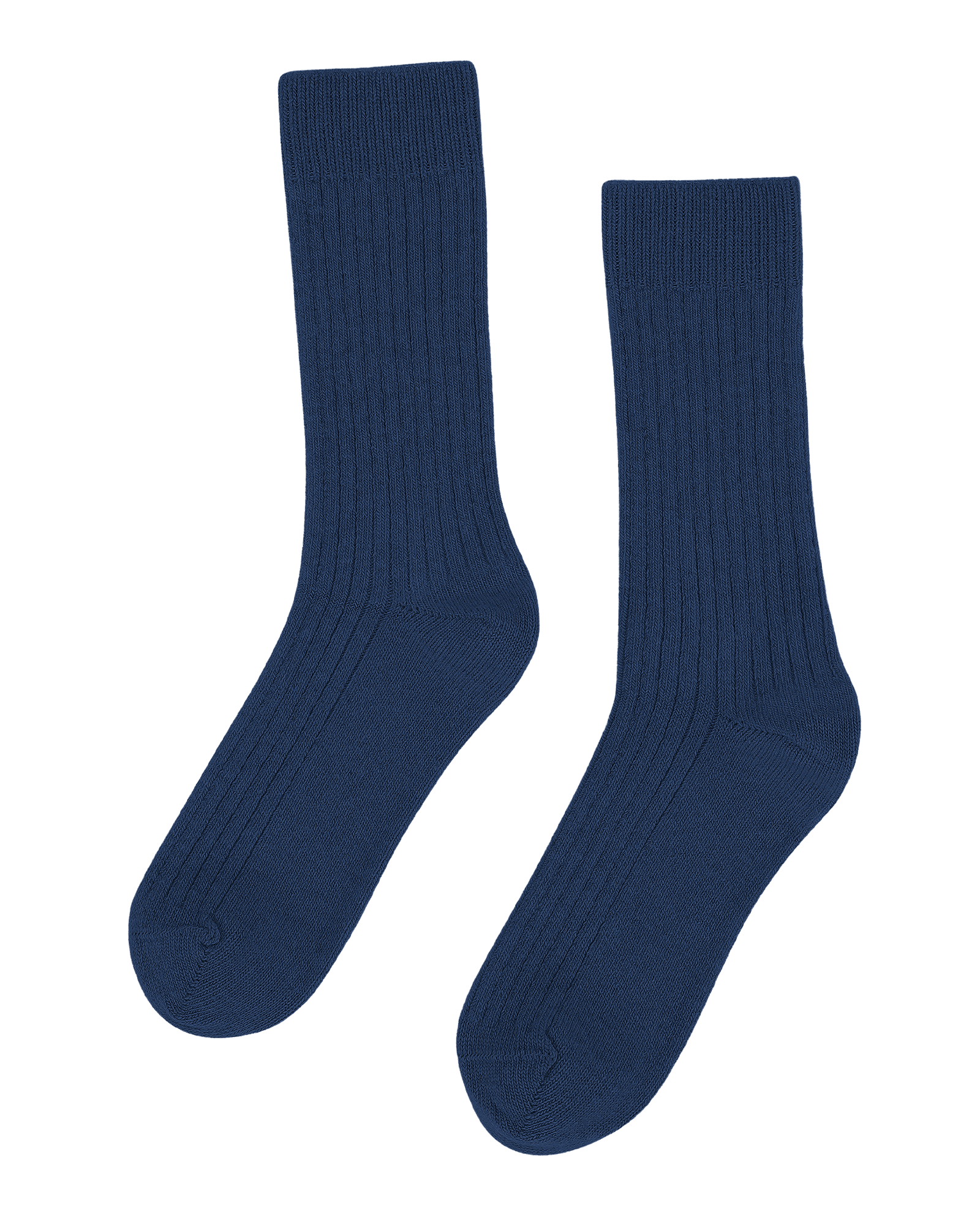 Merino Wool Blend Sock Marine Blue