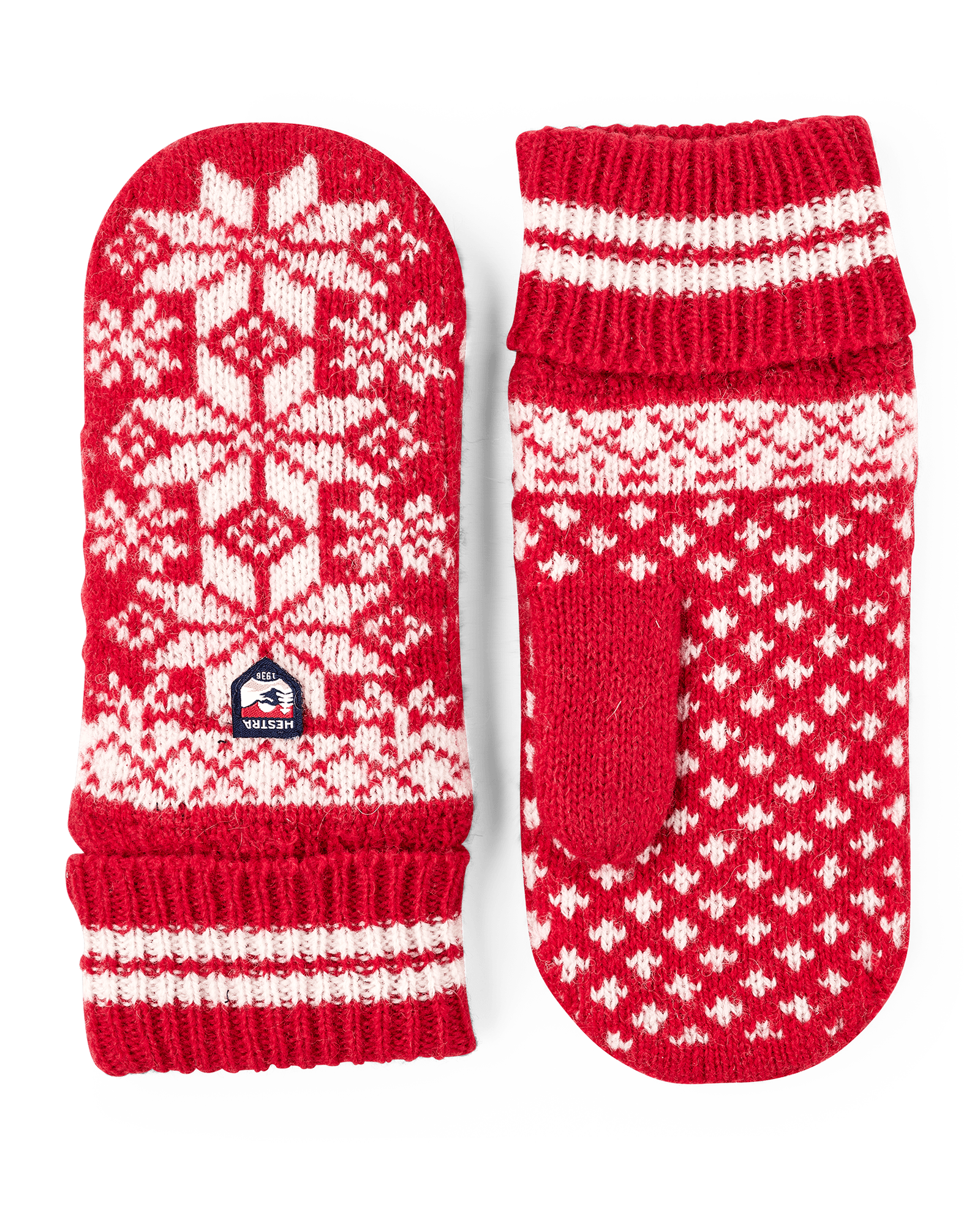 Nordic JR - Mitt Red/Off White