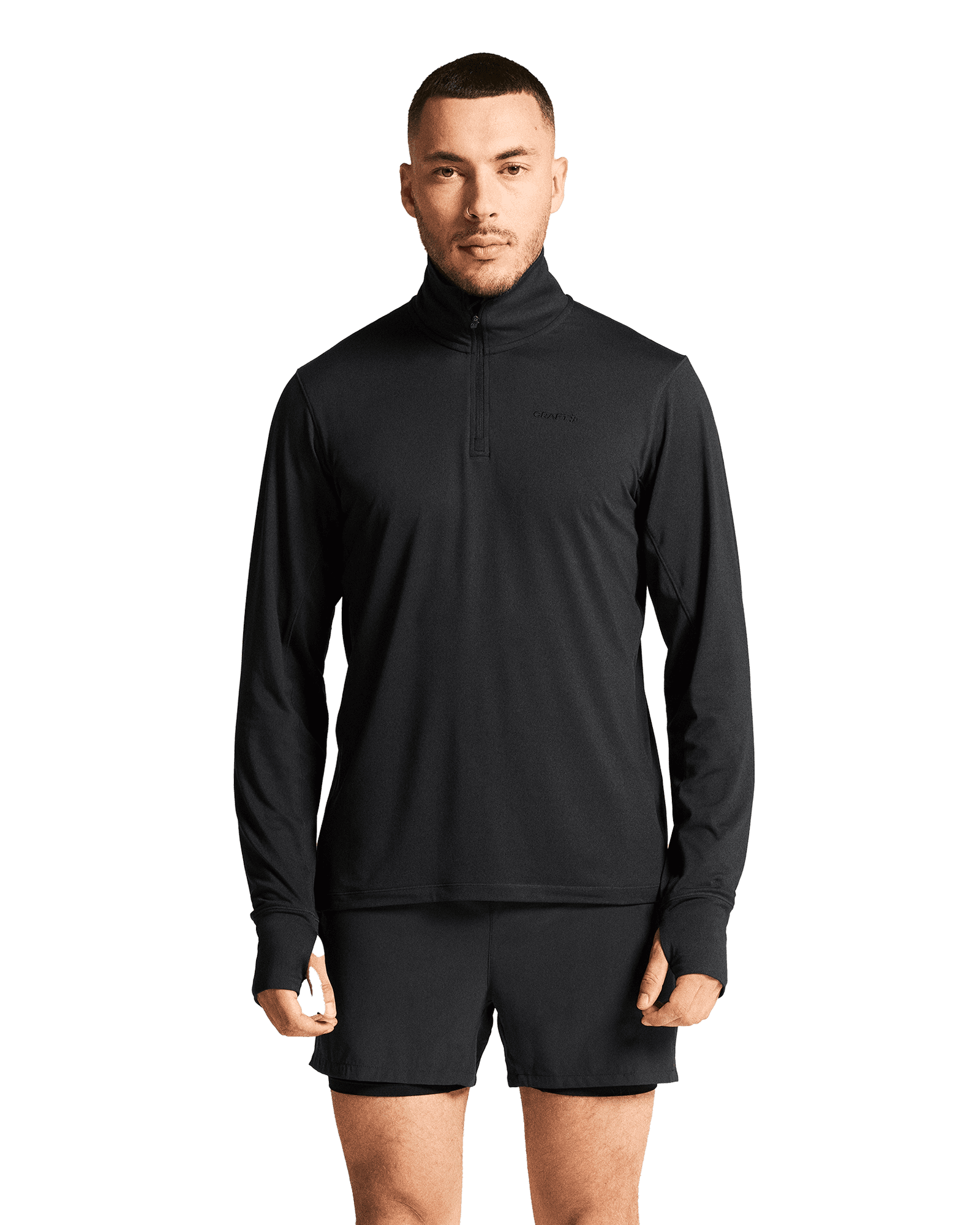 Flow H/Z L/S M Black Melange