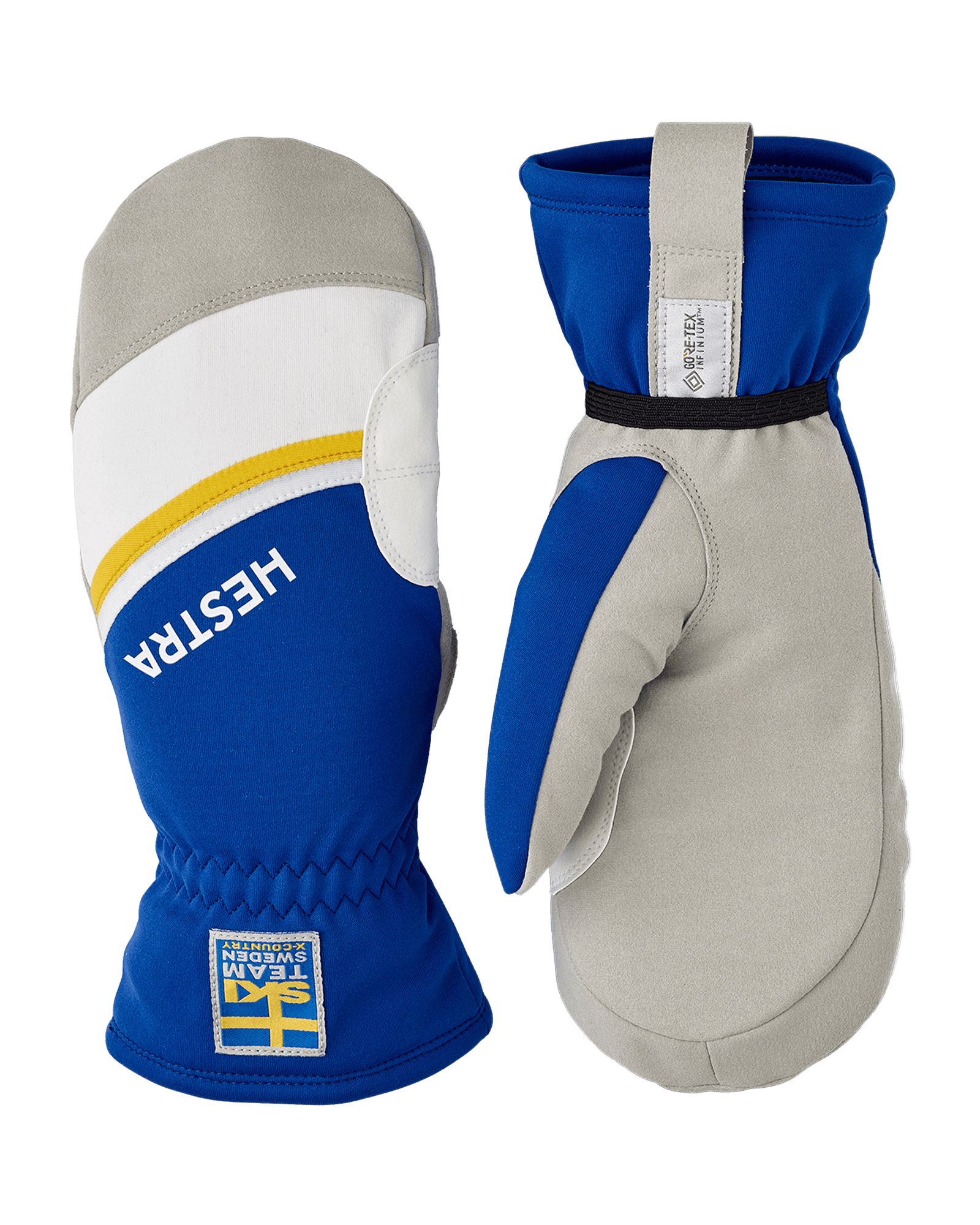 Windstopper Race Tracker - Mitt Royal/Yellow
