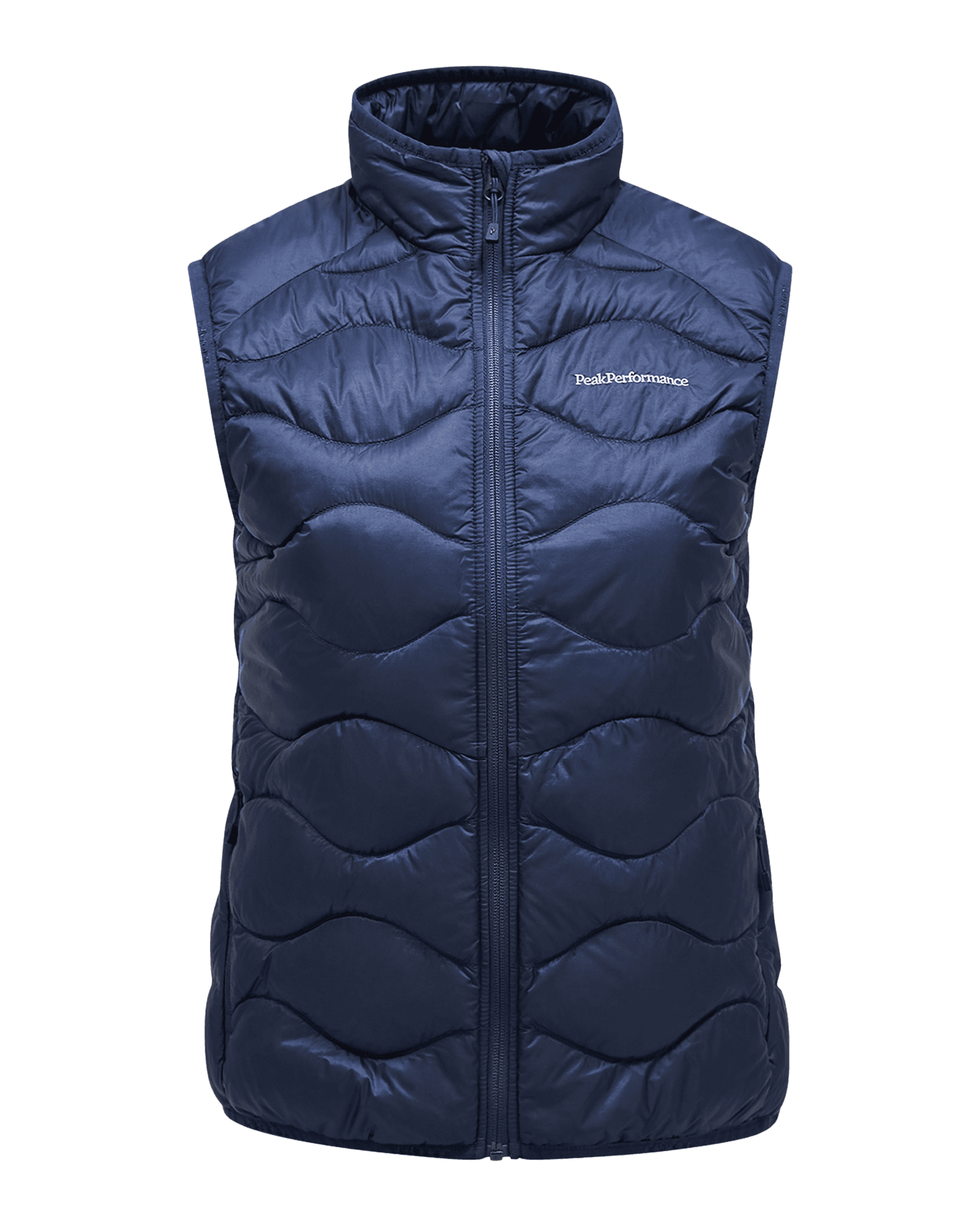 Helium Down Vest W Blue Shadow