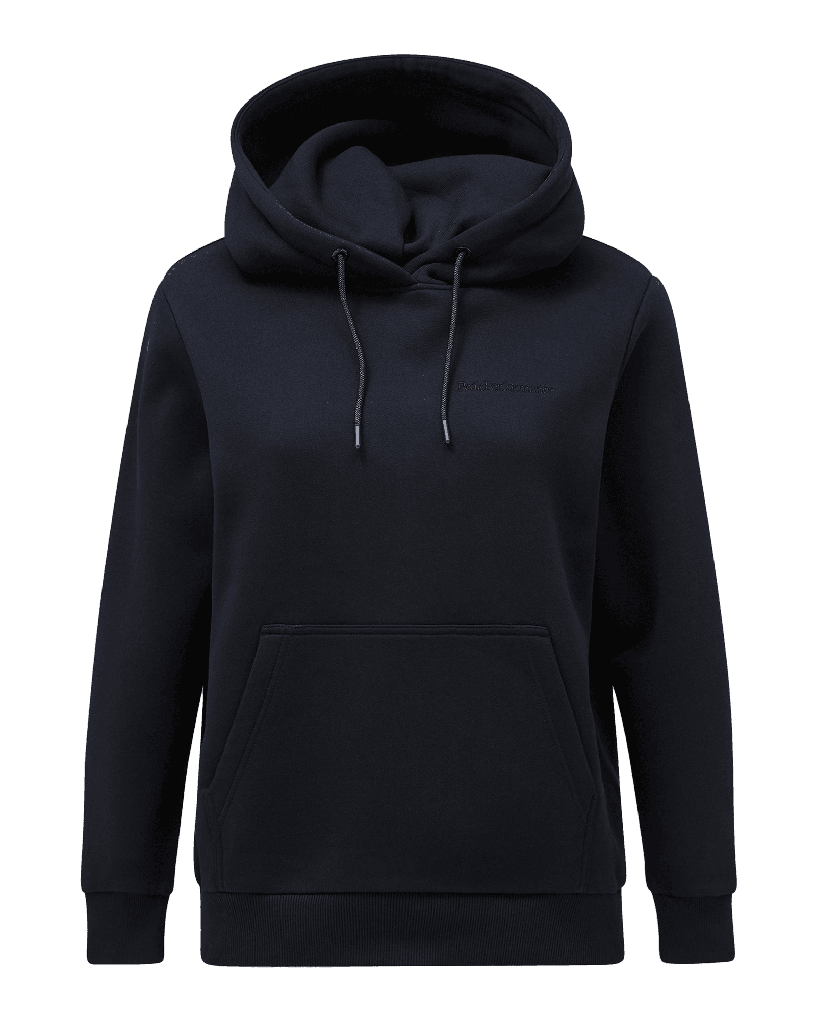 Original Small Logo Hood W Black