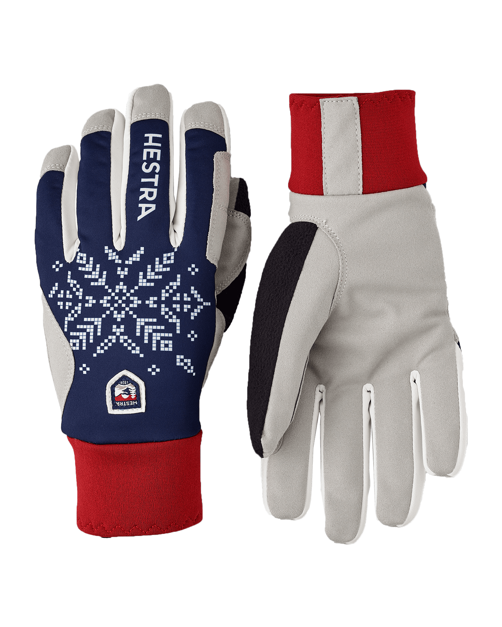 XC Primaloft 5 Finger W Dark Navy Print