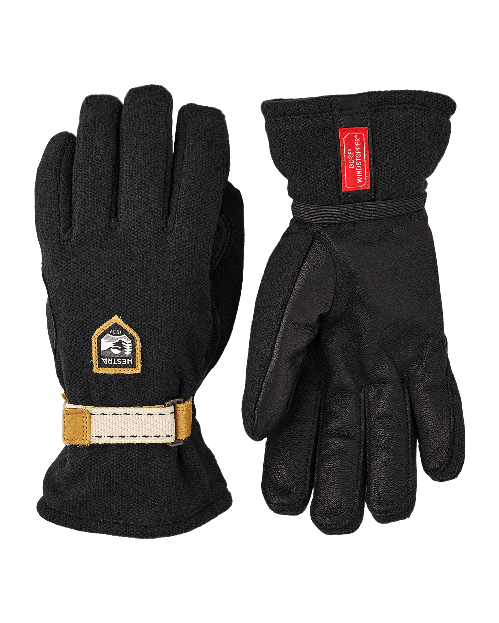 Windstopper Tour 5 Finger Black