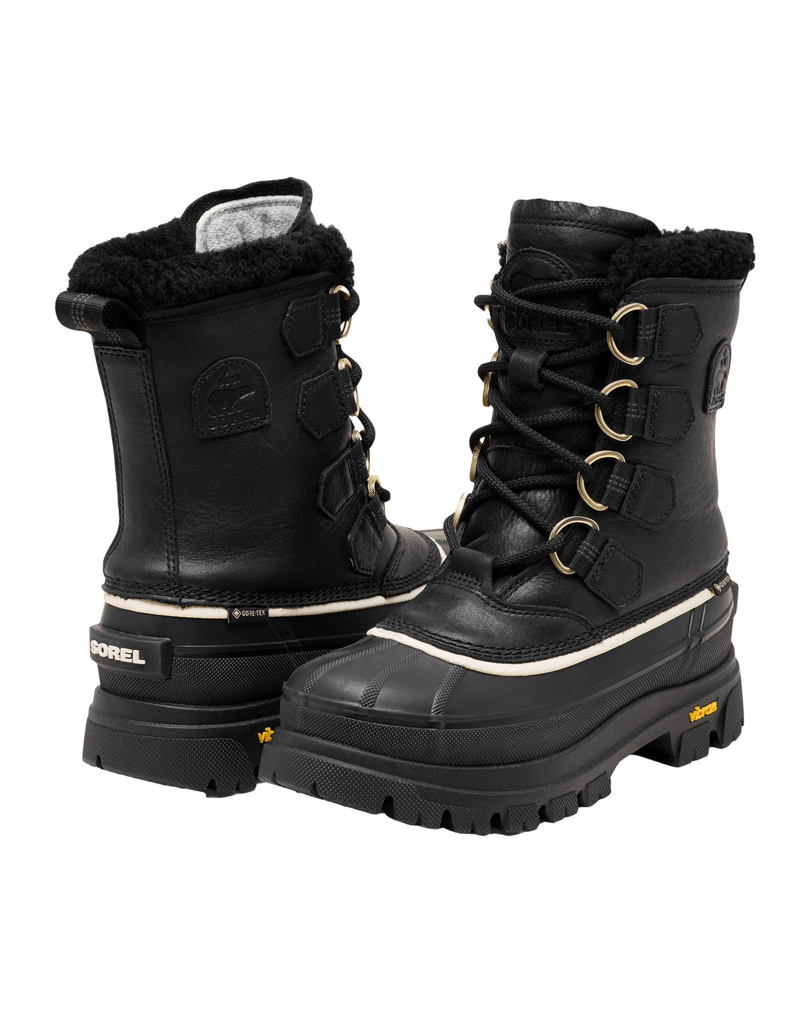 Black/Honey White
