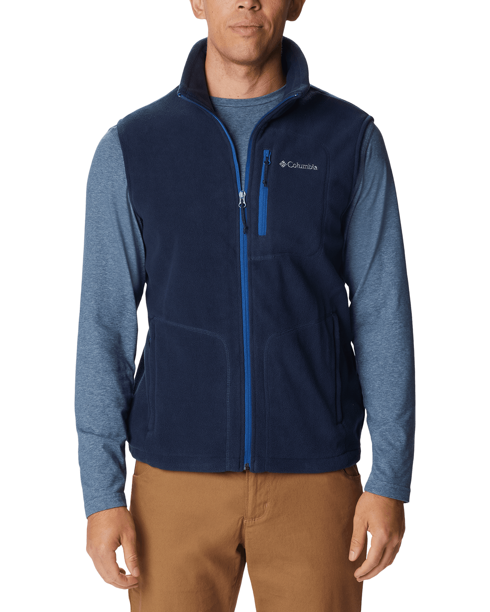Fast Trek Fleece Vest M Collegiate Navy