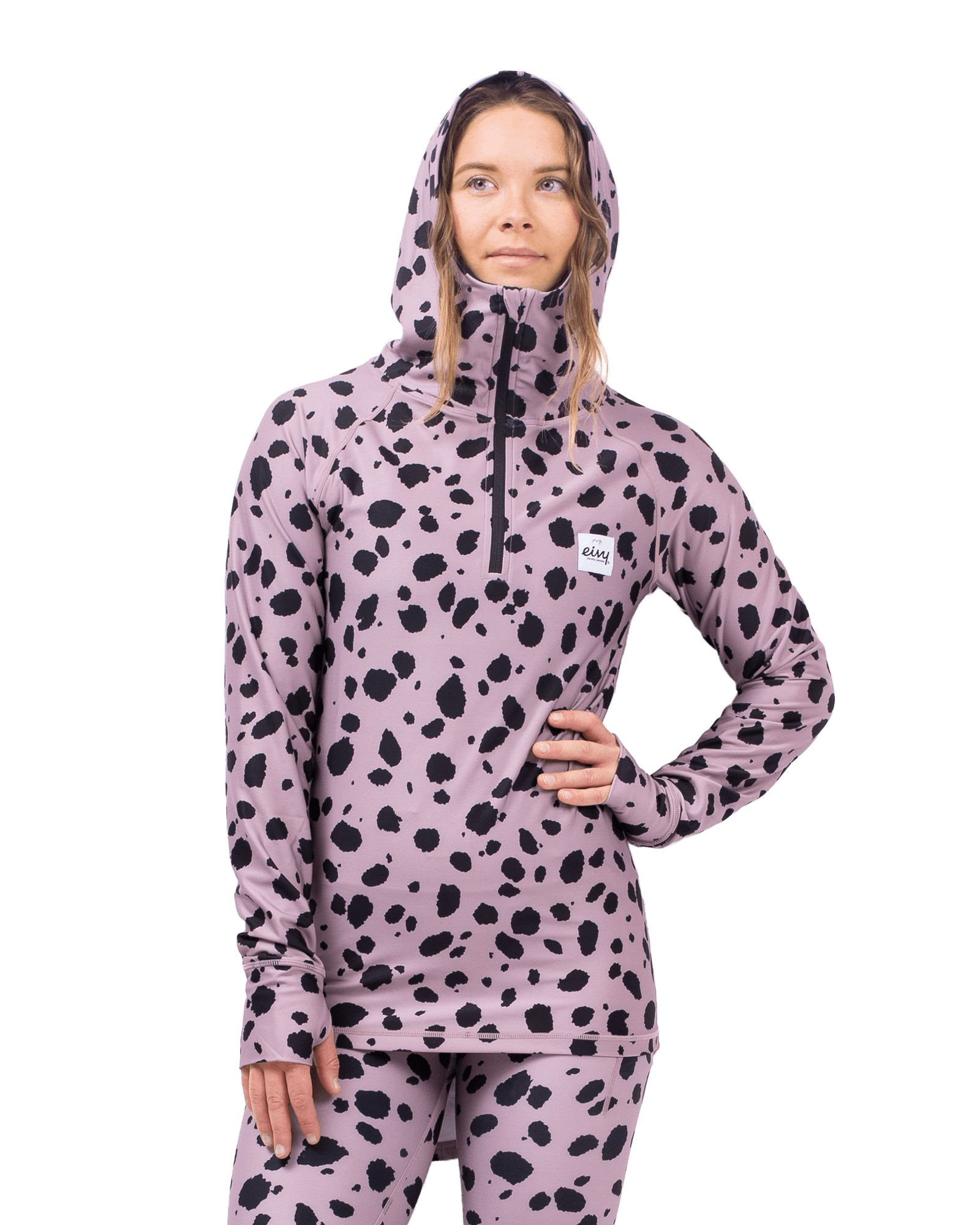 Icecold Ziphood Top Woodrose Cheetah