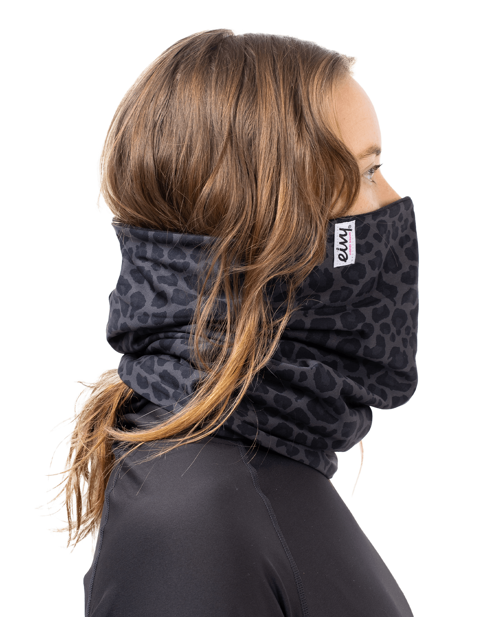 Colder Neckwarmer Black Leopard