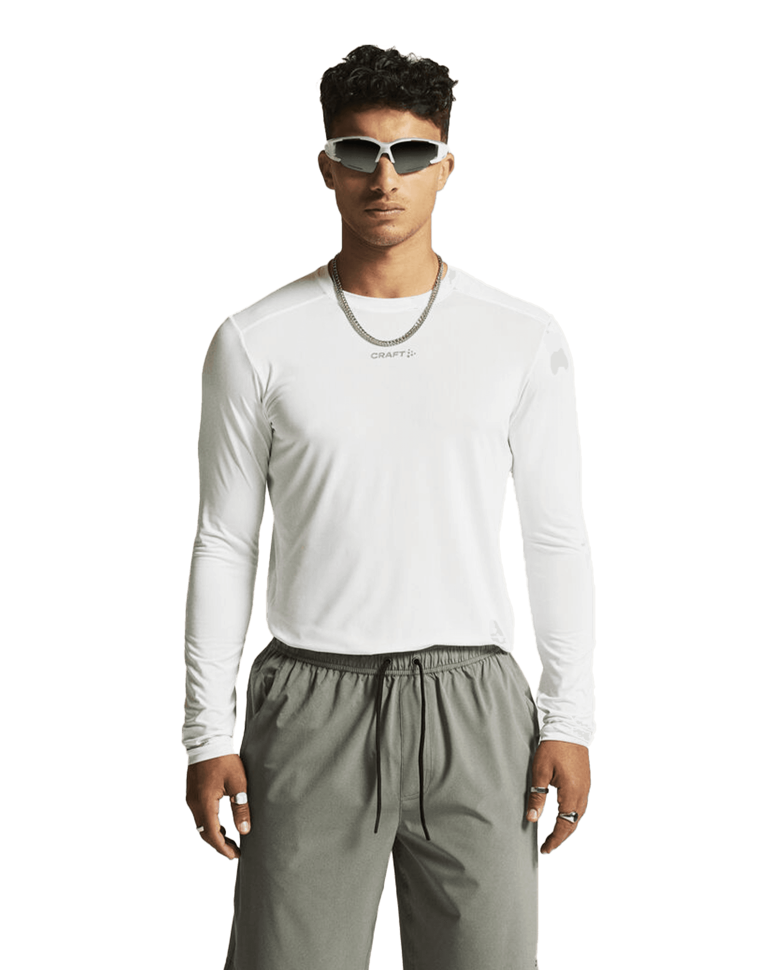 ADV Essence L/S Tee 2 M White