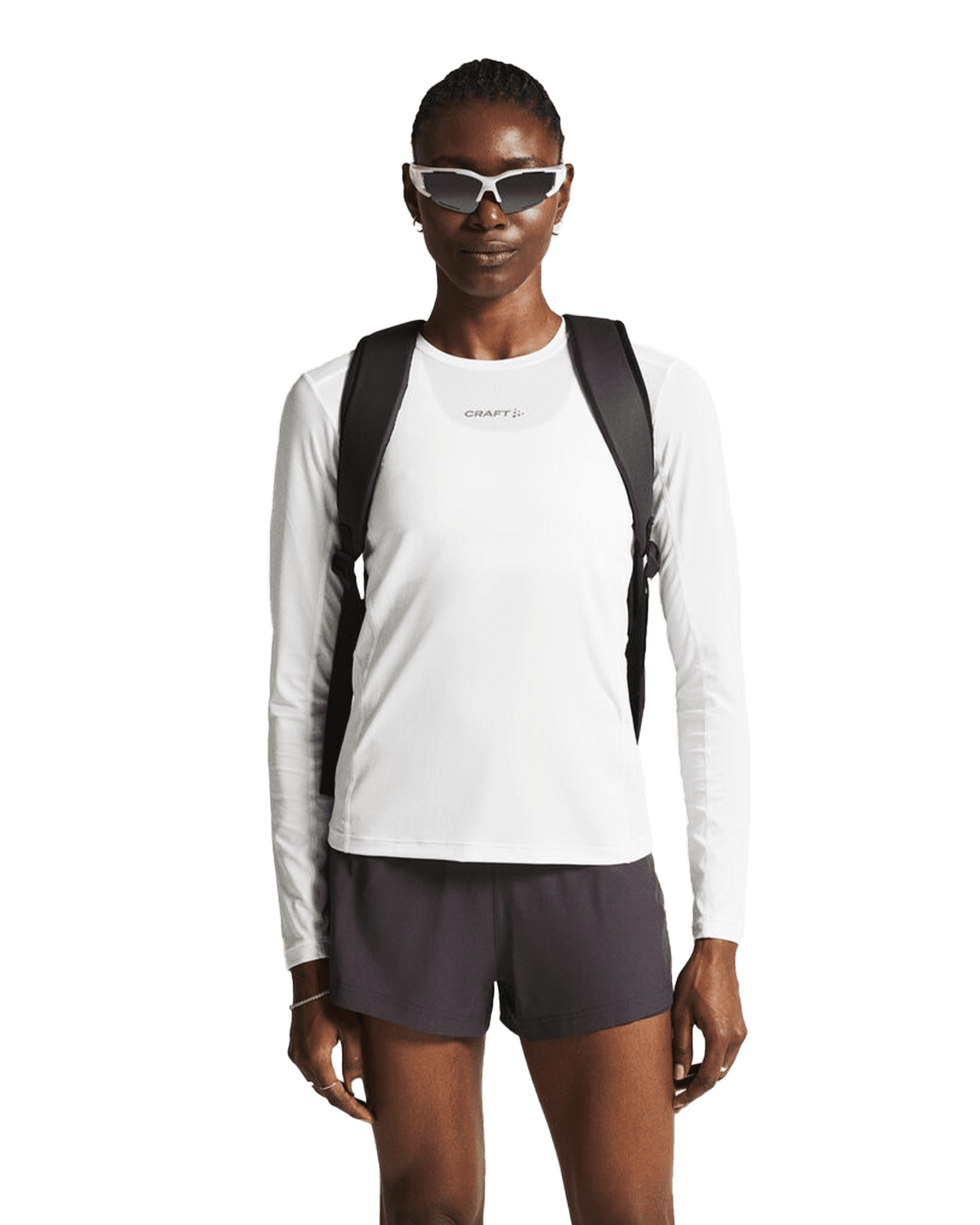 ADV Essence L/S Tee 2 W White