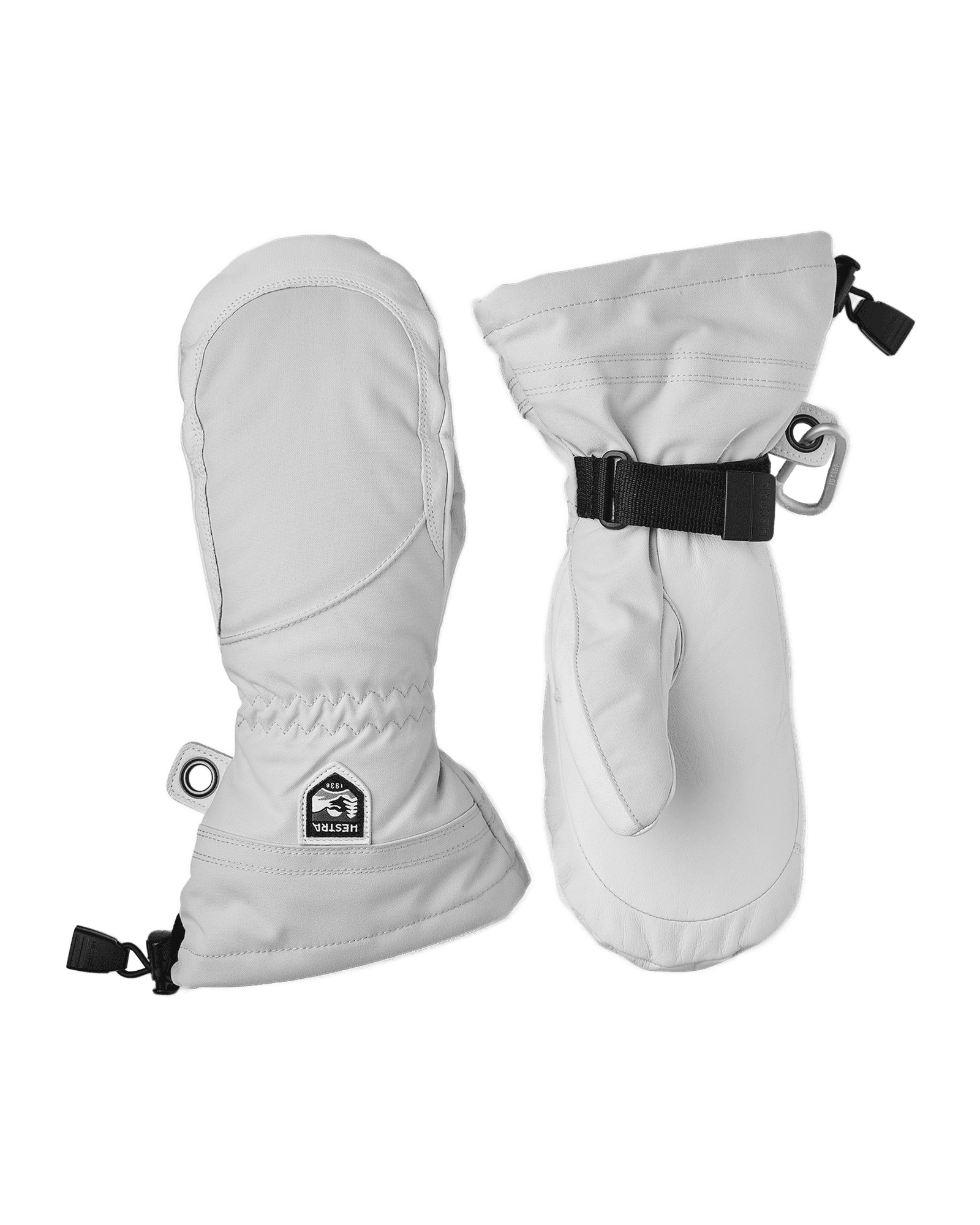 Heli Ski Female - Mitt Pale Grey/Offwhite