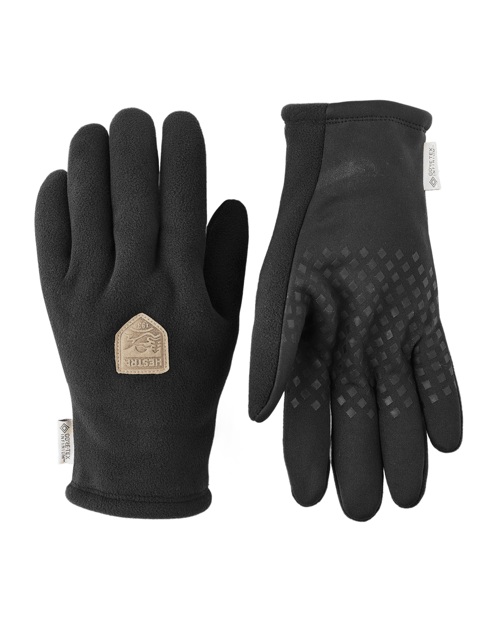 Infinium Fleece - 5 Finger Black