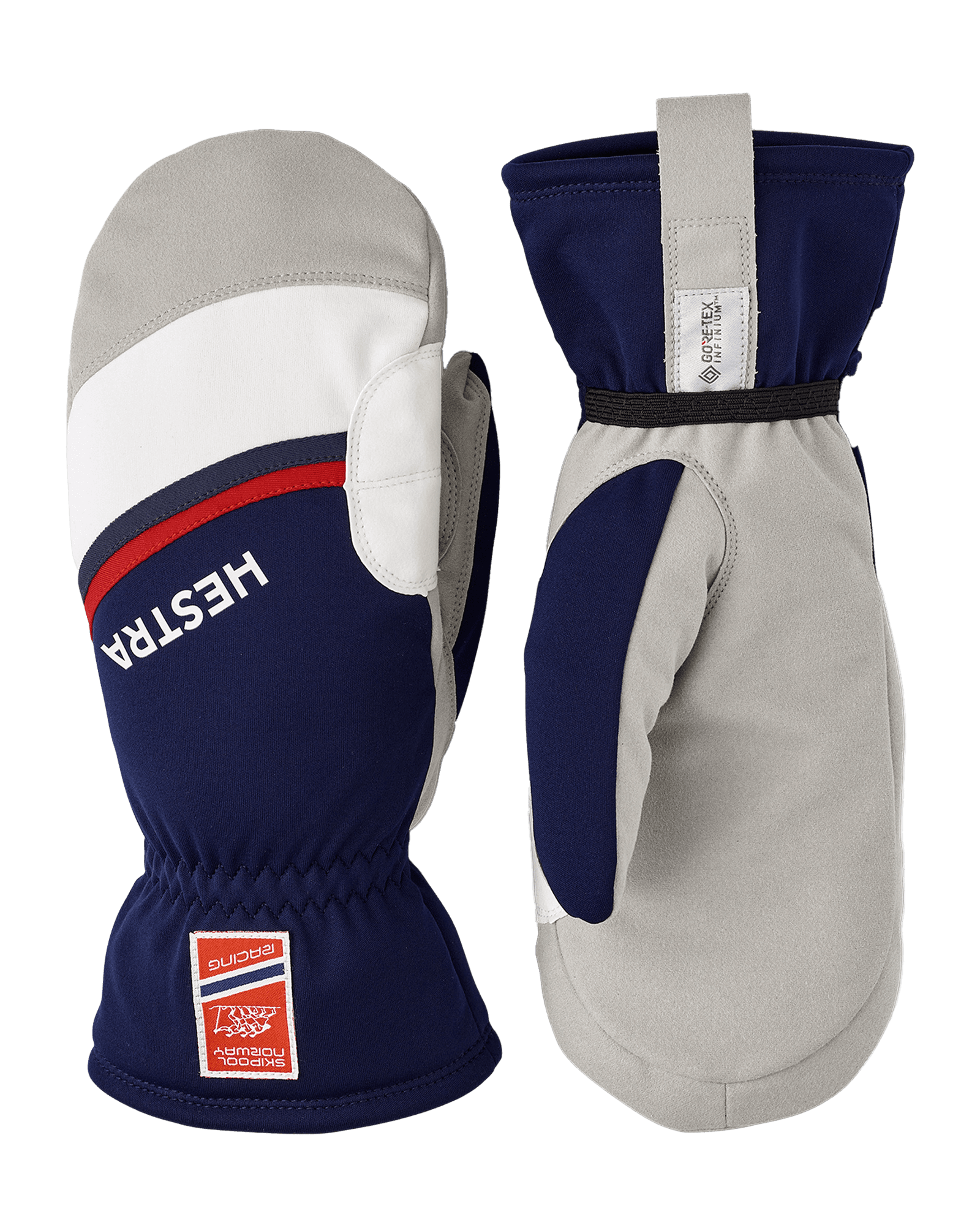 Windstopper Race Tracker - Mitt Navy/Red