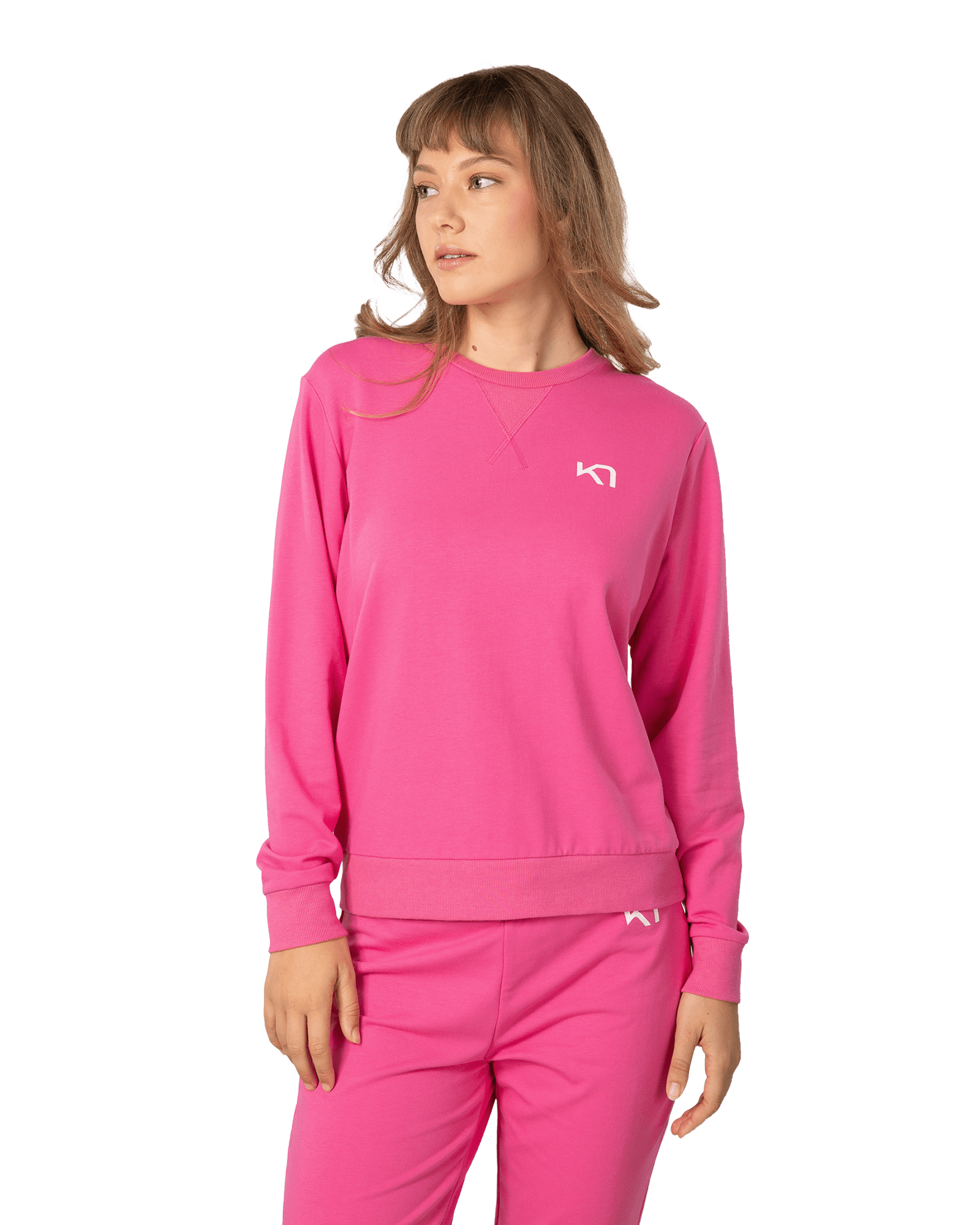 Kari Crew W Bright Pink