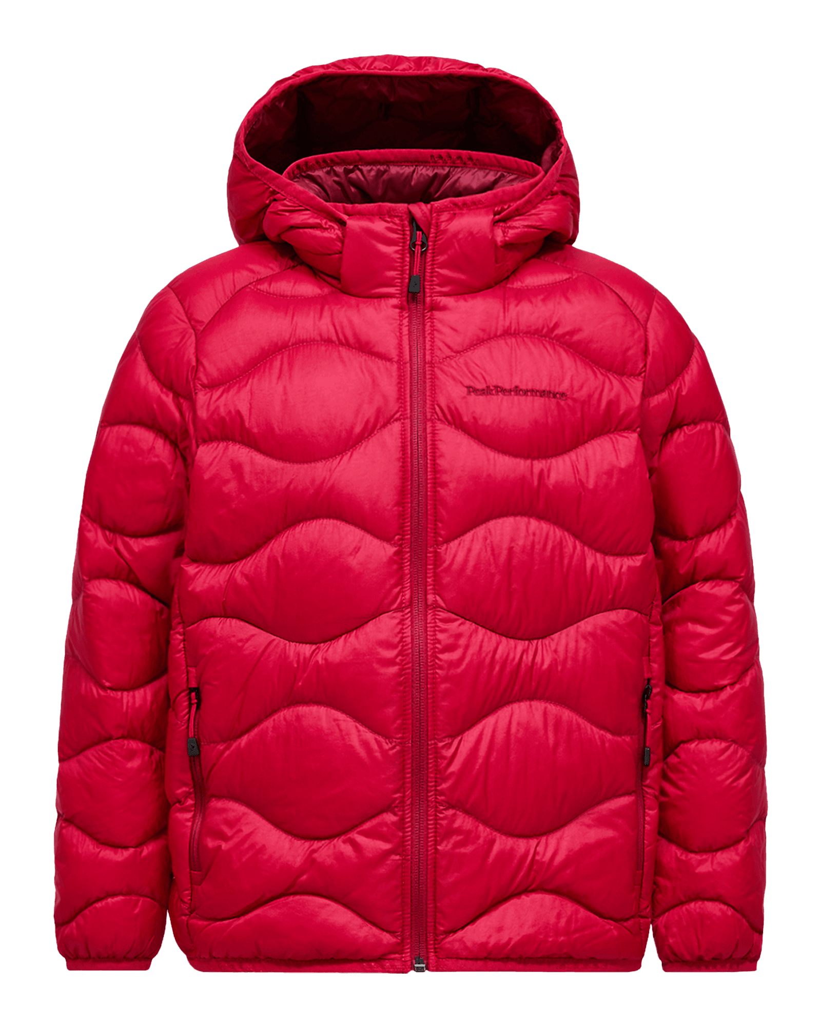 Helium Down Hood Jacket JR Tech Burgundy/Vertical Zenith