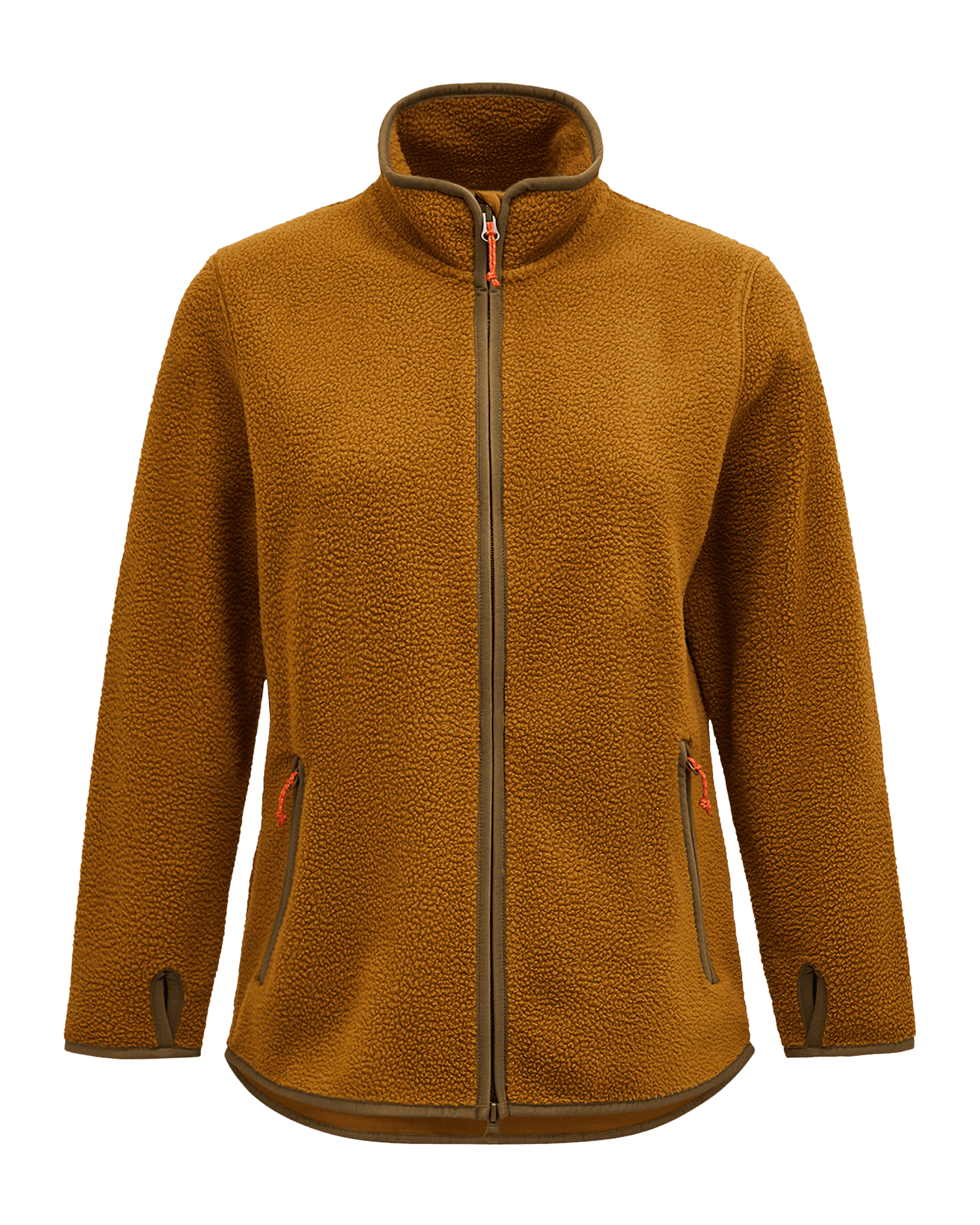 Pile Zip Jacket W Earthy Summit
