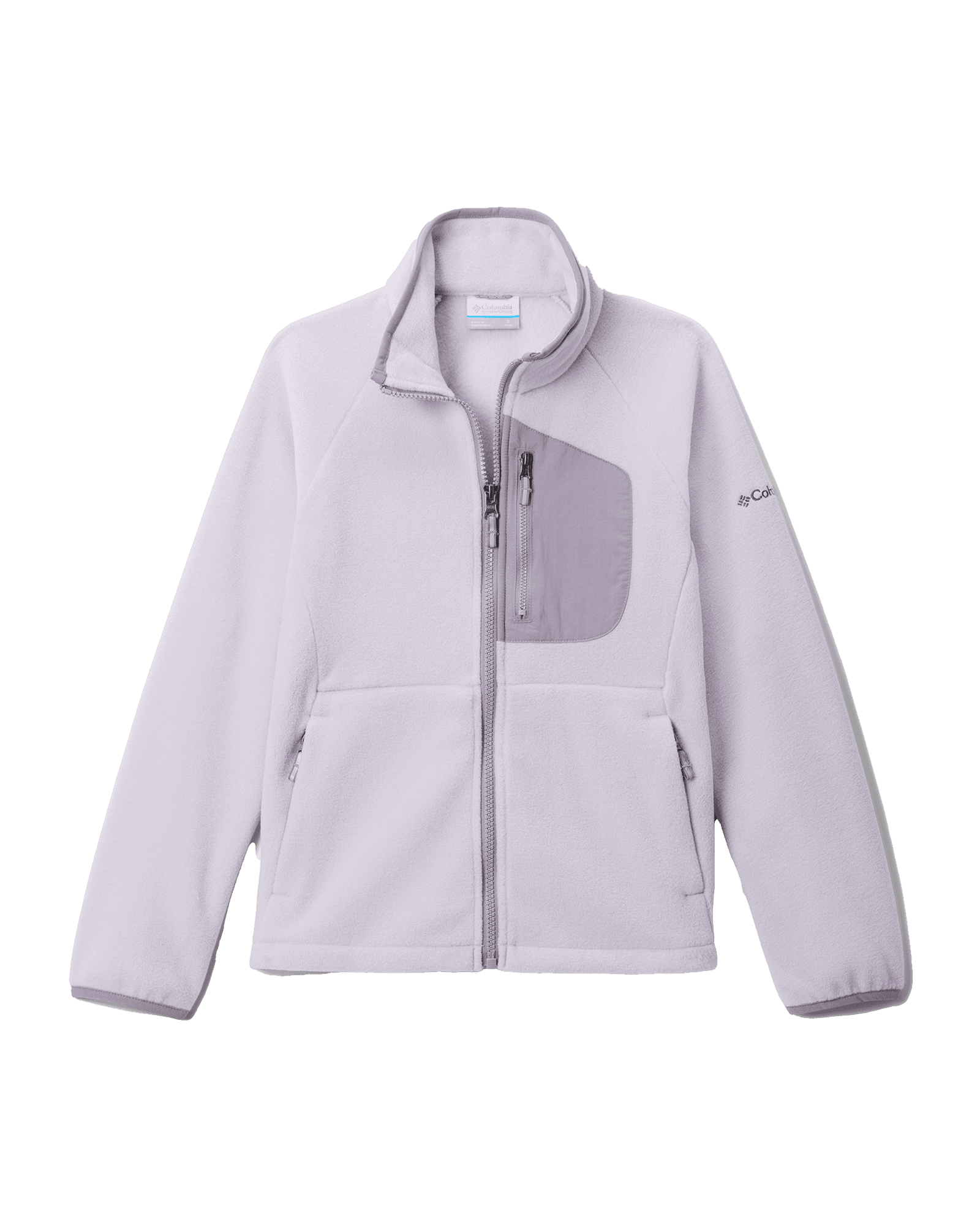 Fast Trek™ IV Fleece Full Zip JR Lavender Pearl/Shale Purple