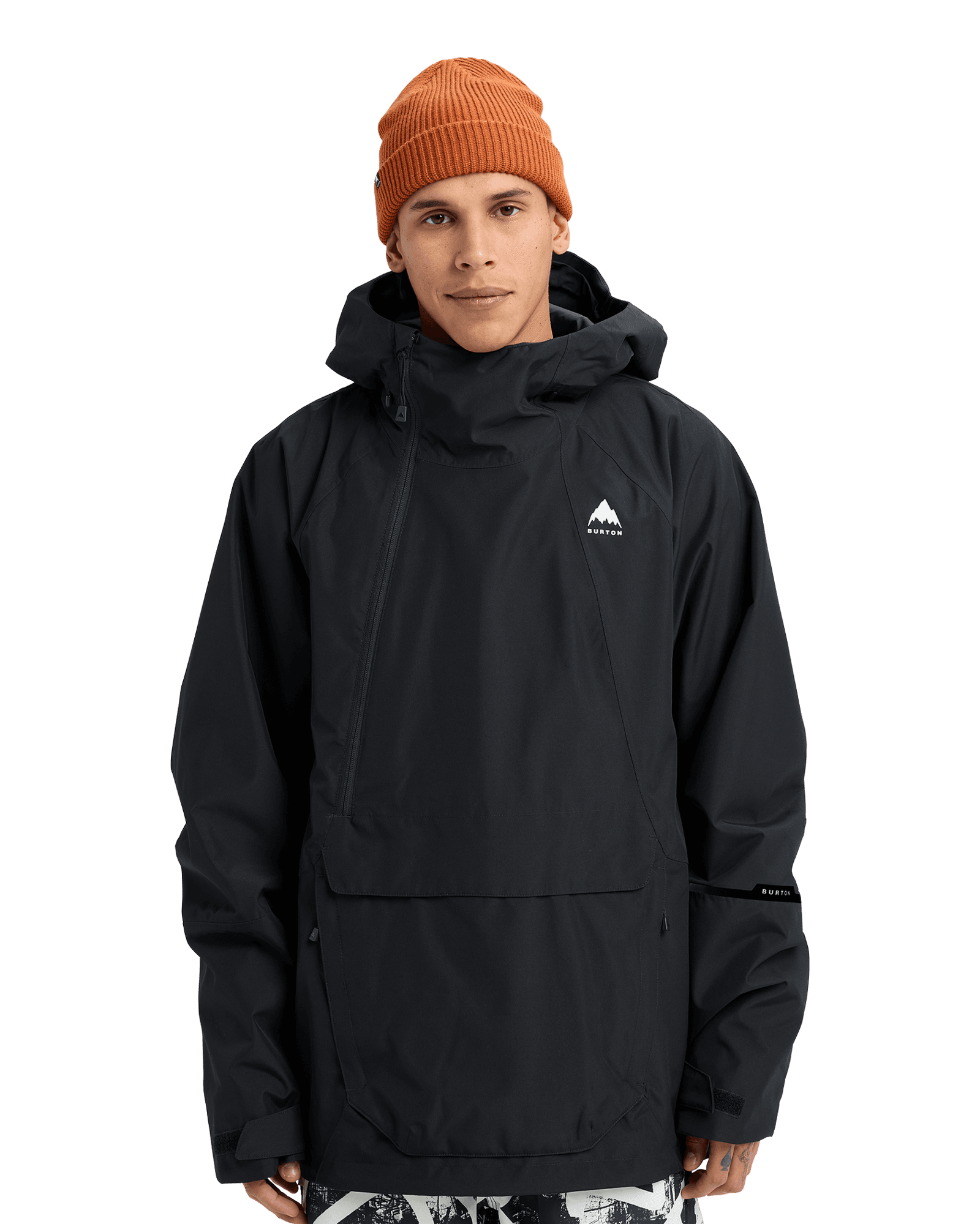 Reserve Relaxed Anorak M True Black