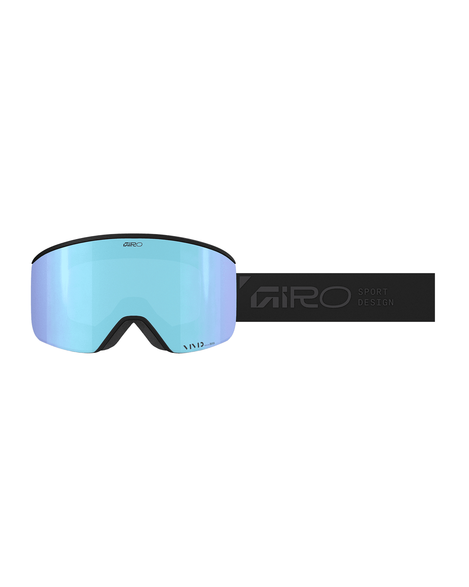 Giro Axis Black Stacked Vivid Royal/Vivid Infrared