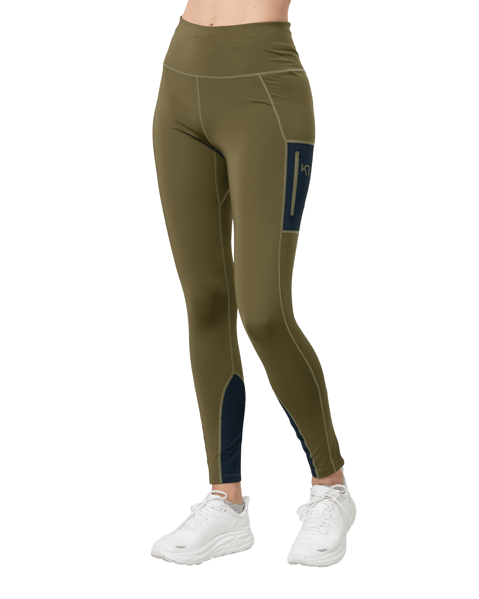 Ane High Waist Tights W Spruce