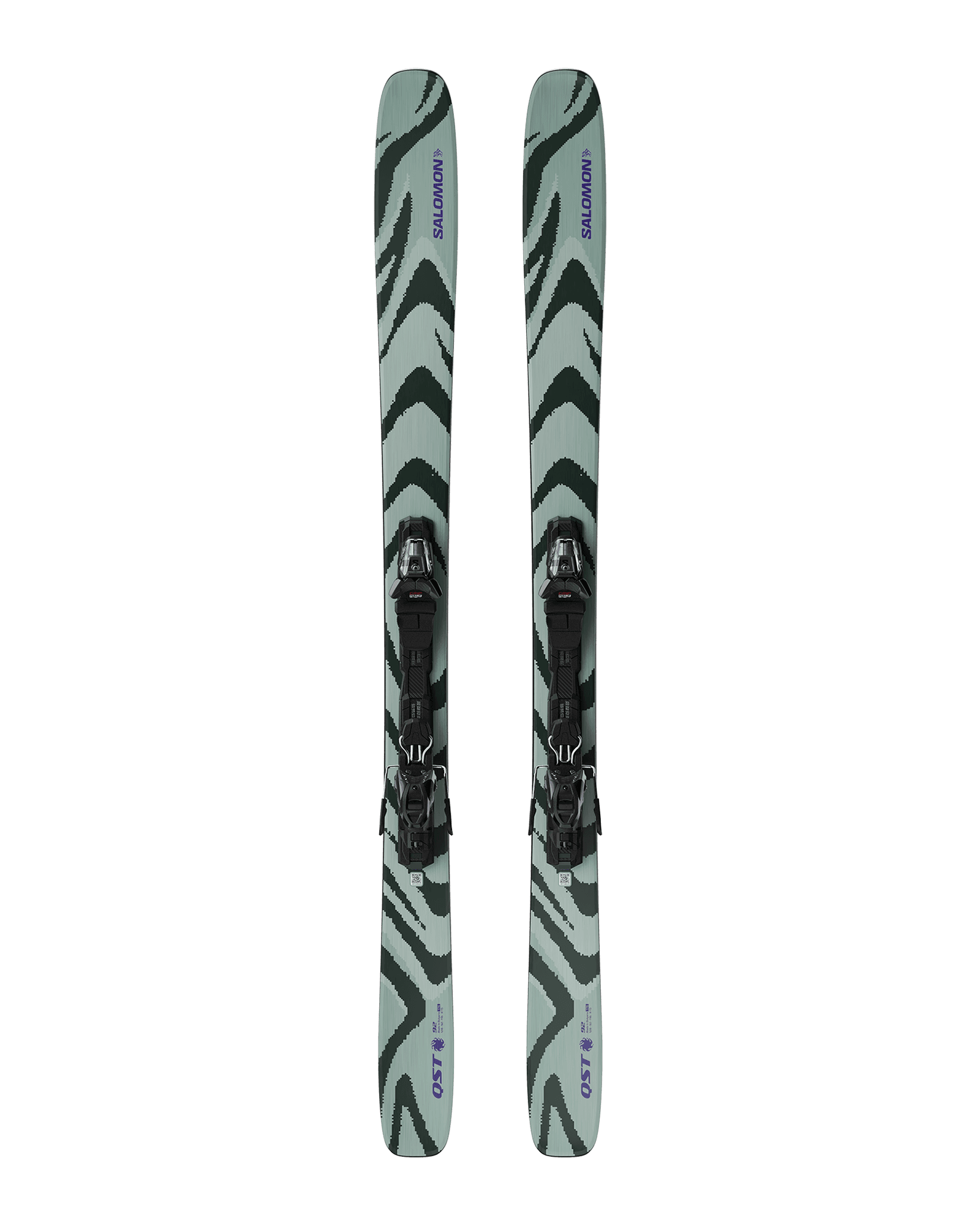E Qst 92 + M11 Gw 100mm Iceberg Green/Dark Grey/Ultra Viole