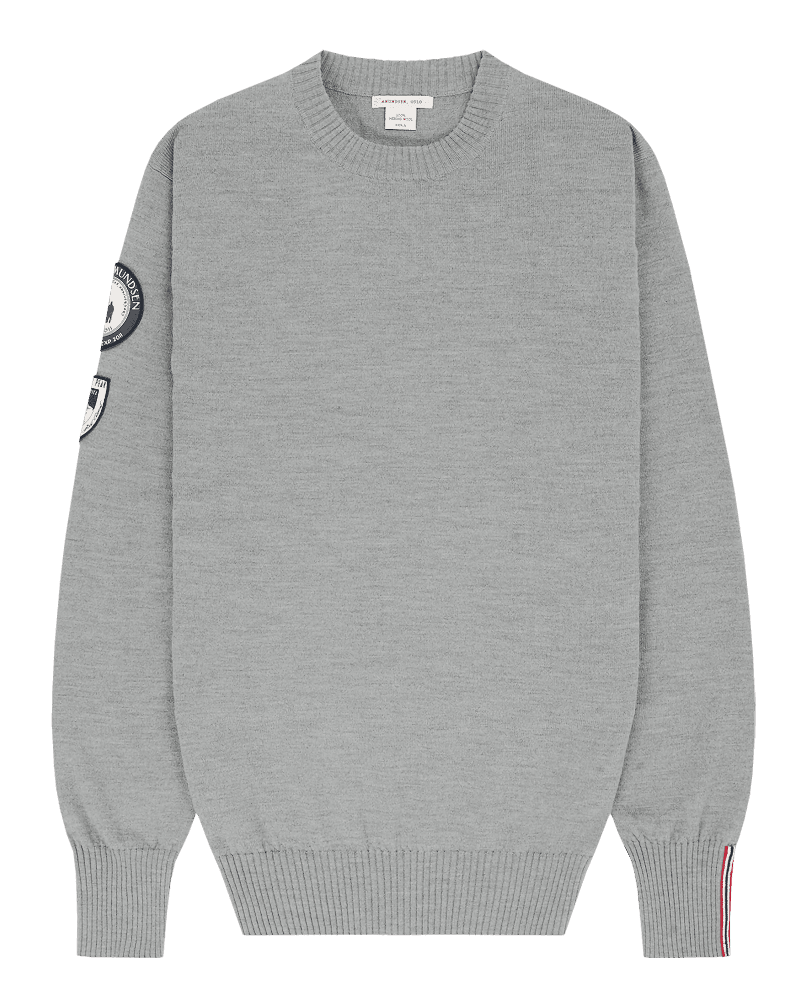Amundsen Peak Crew Neck M Light Grey