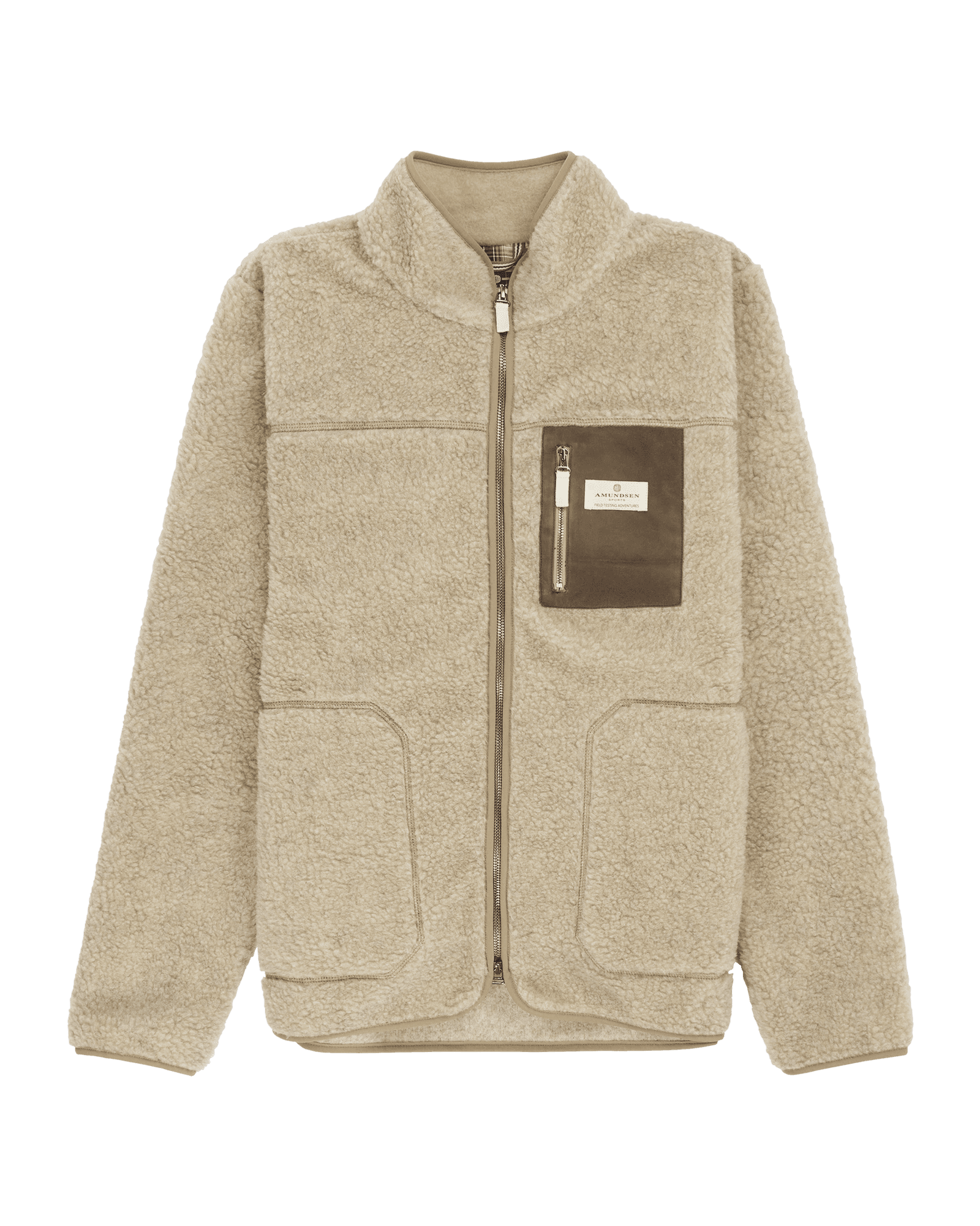 Heroes Wool Fleece Jacket M Natural