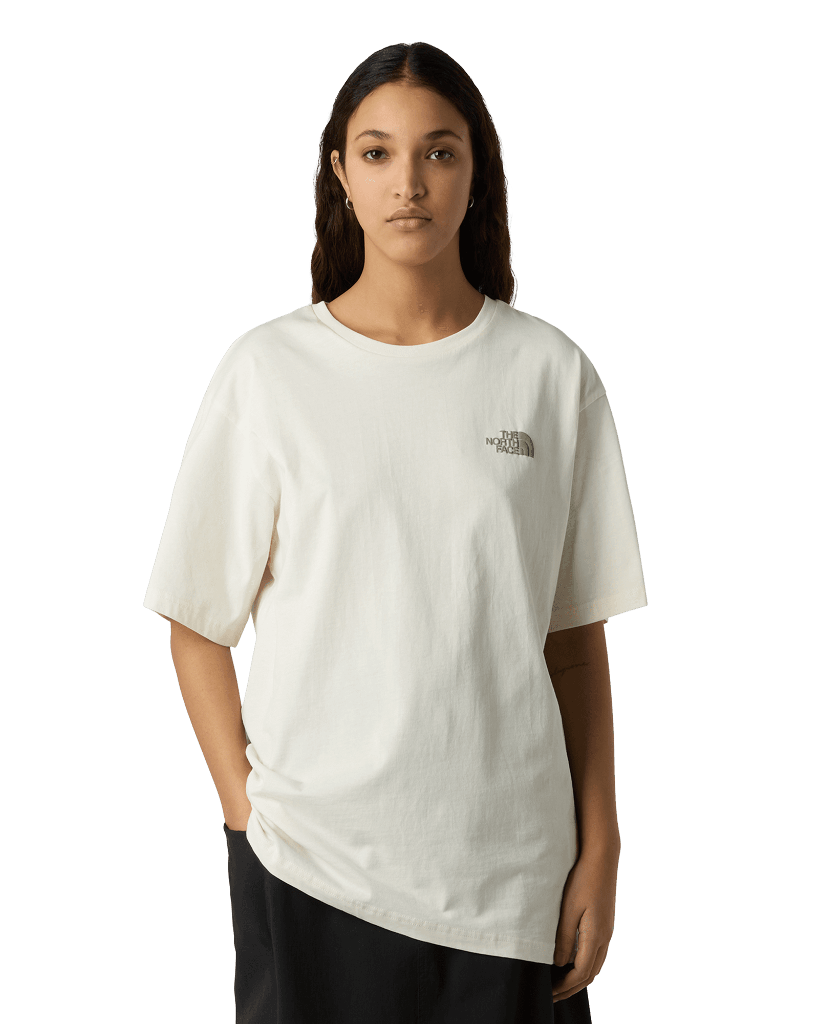 Nse Slopes Relaxed S/S Tee-Graphic White Dune