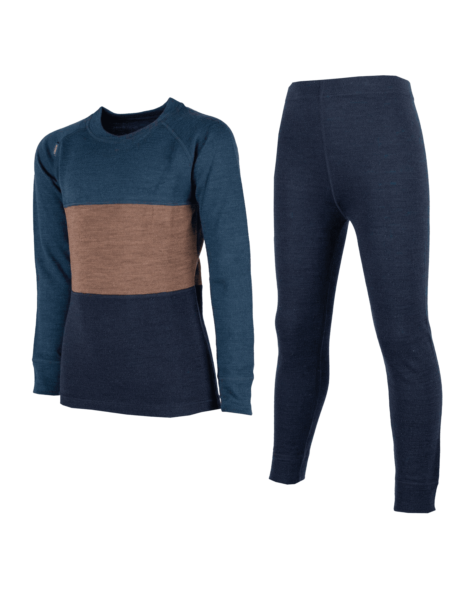 Bamboo Merino Set JR Blue/Navy