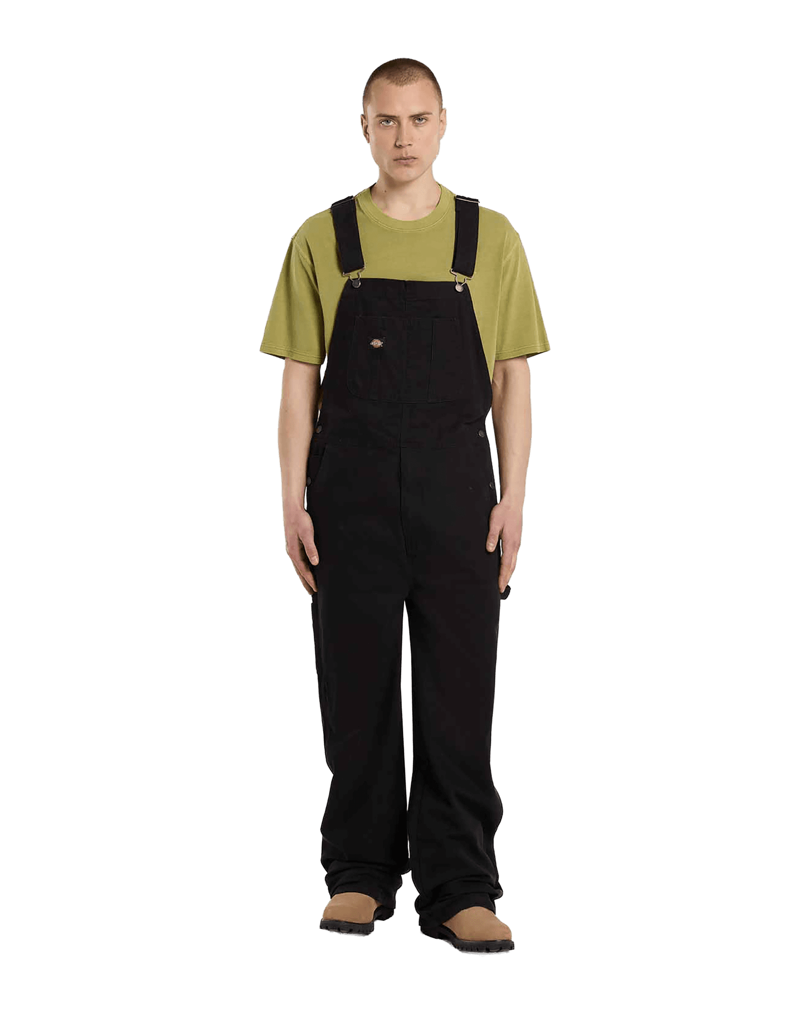 Loose Canvas Bib M Black