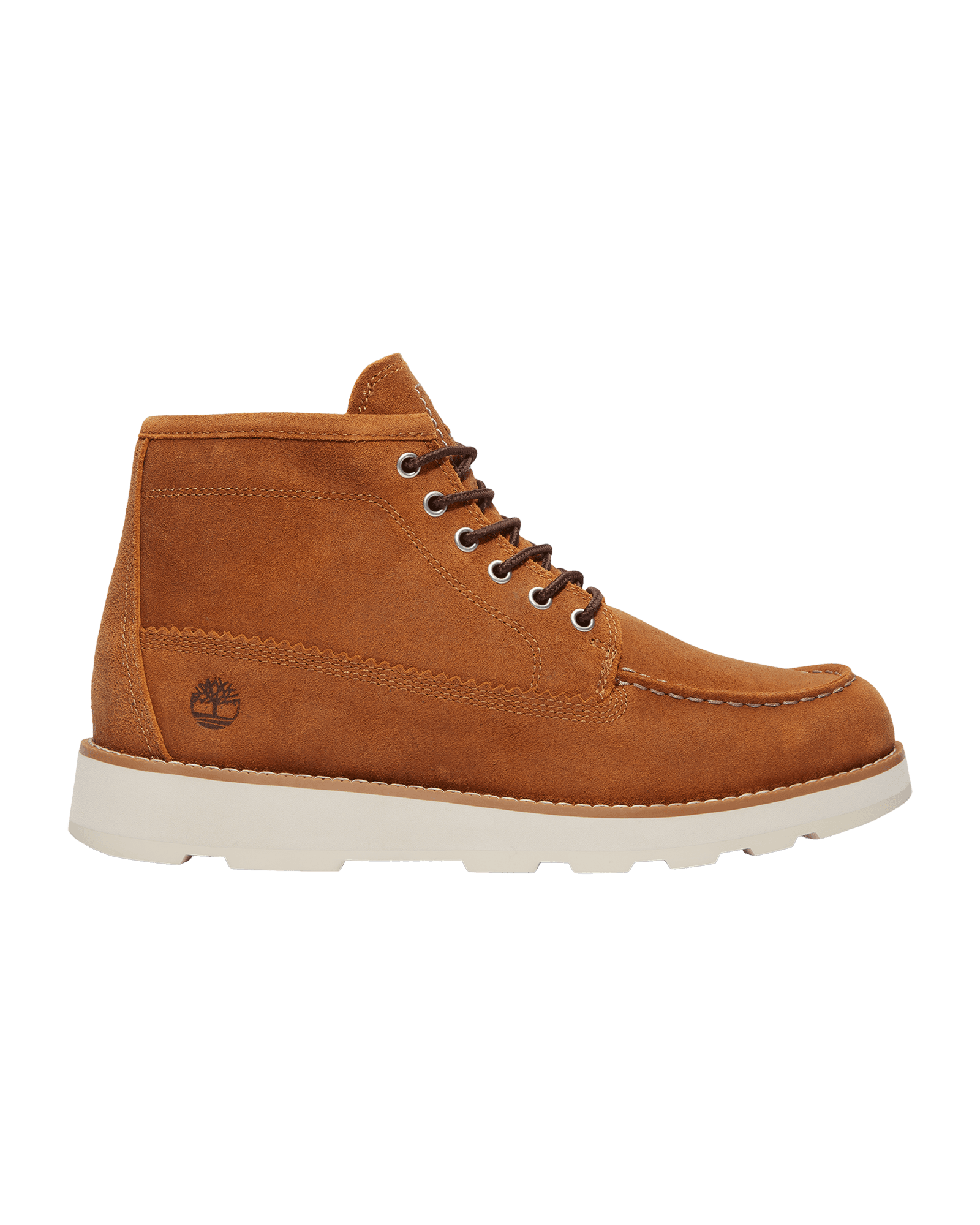 Brit Mid Lace Chukka Boot M Rust Suede