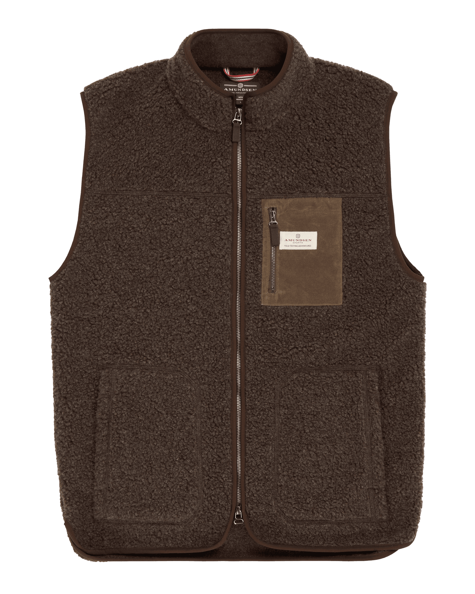 Heroes Wool Fleece Vest M Cowboy