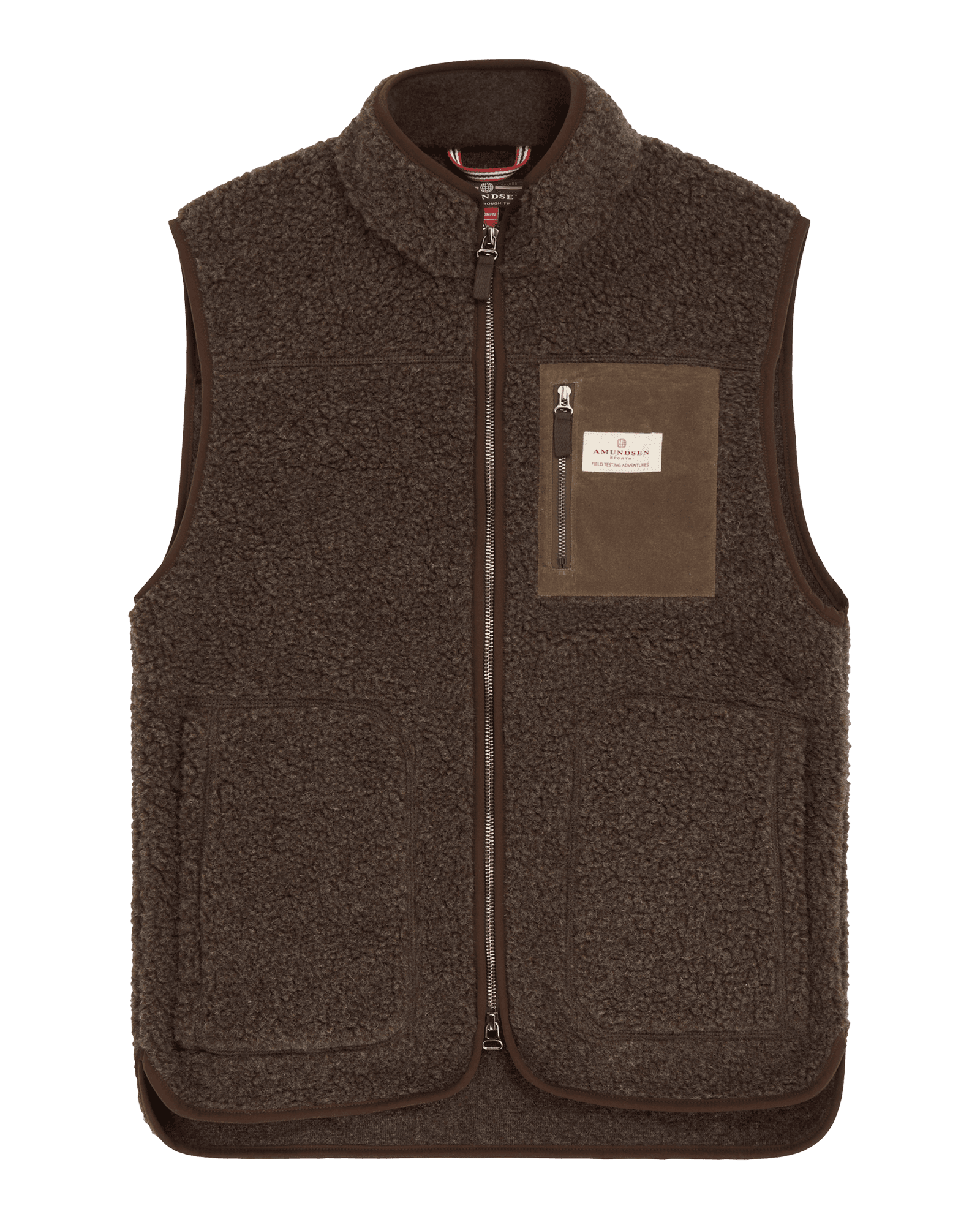 Heroes Wool Fleece Vest W Cowboy