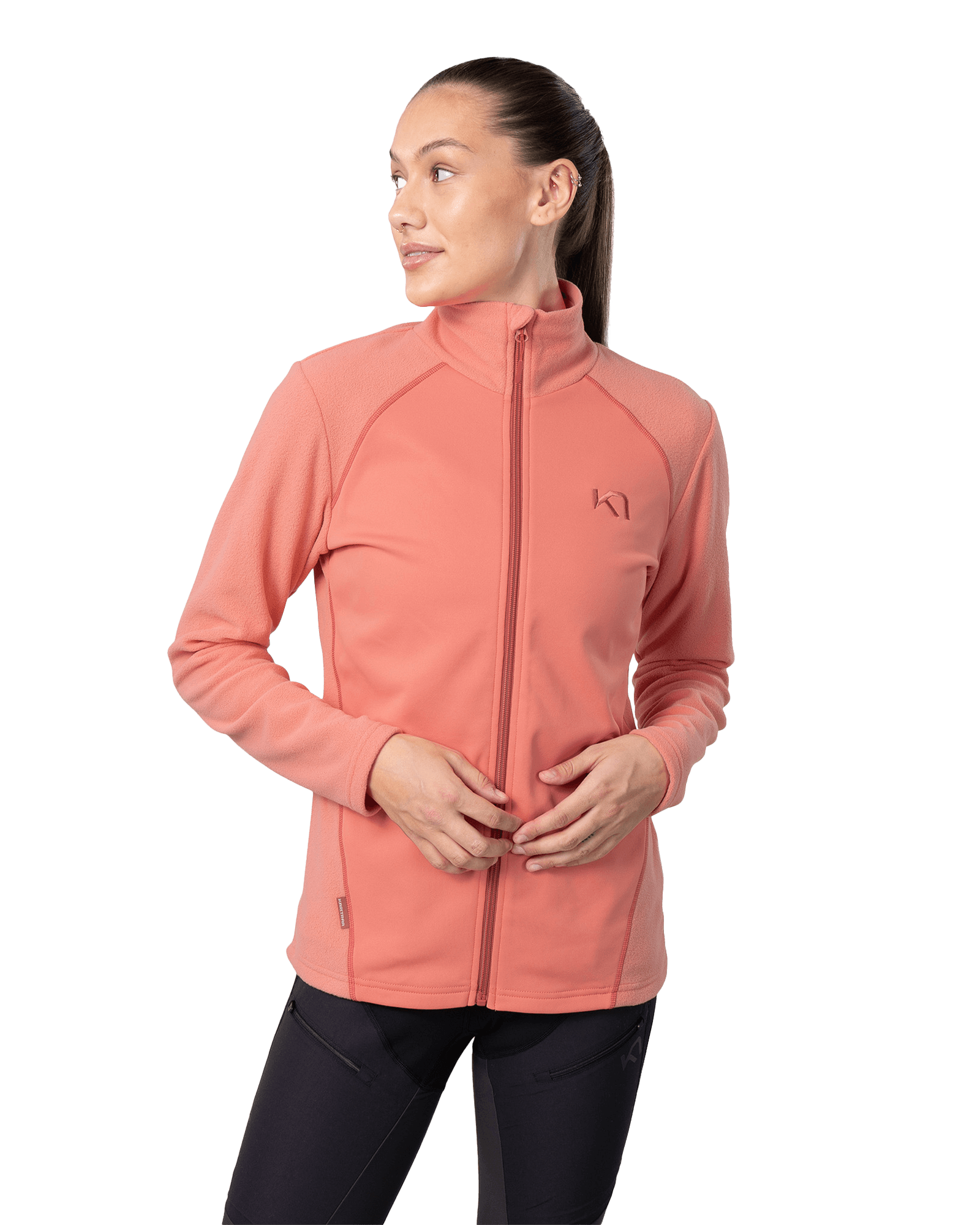 Kari F/Z Fleece W Peach
