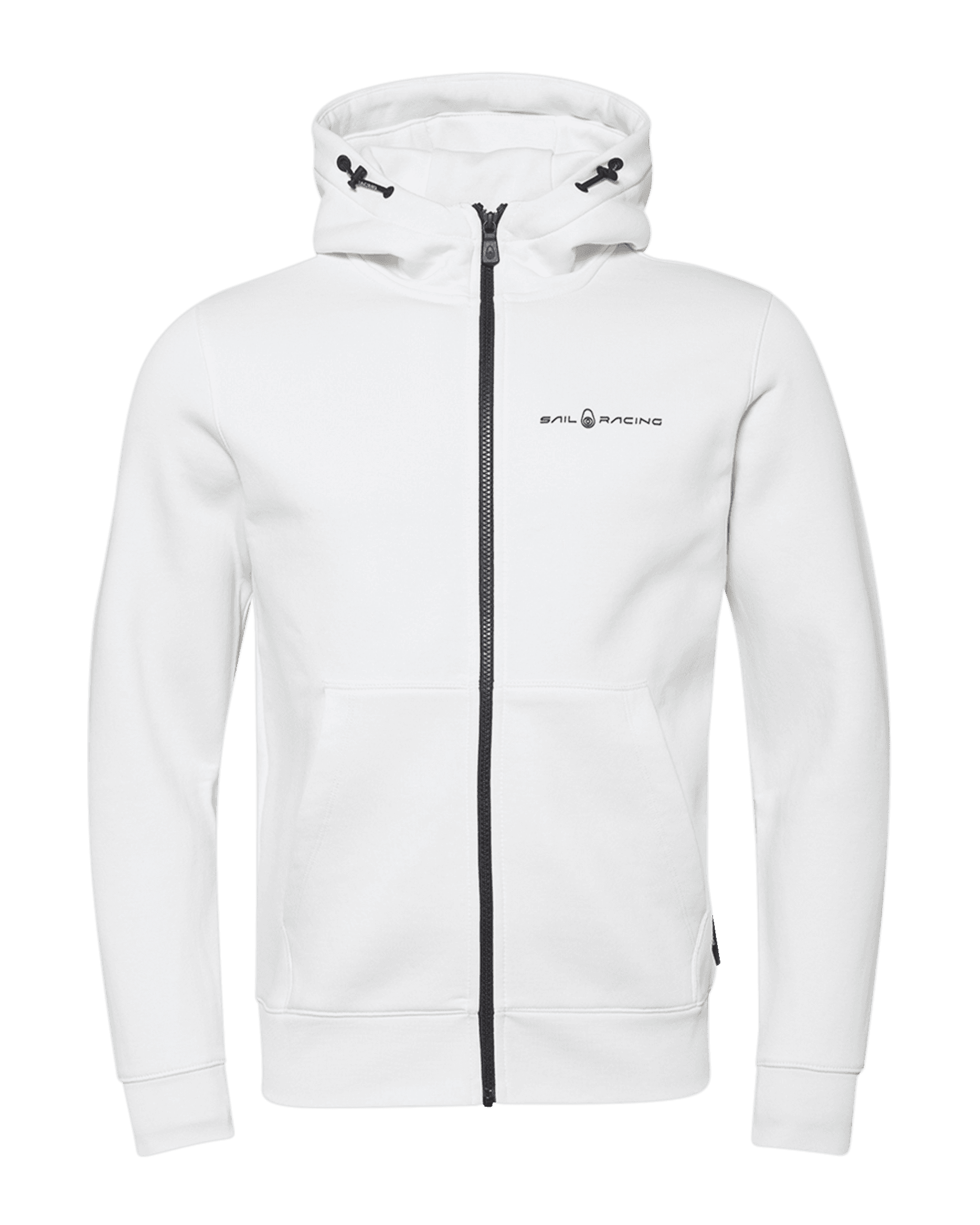 Bowman Logo Zip Hood M Storm White