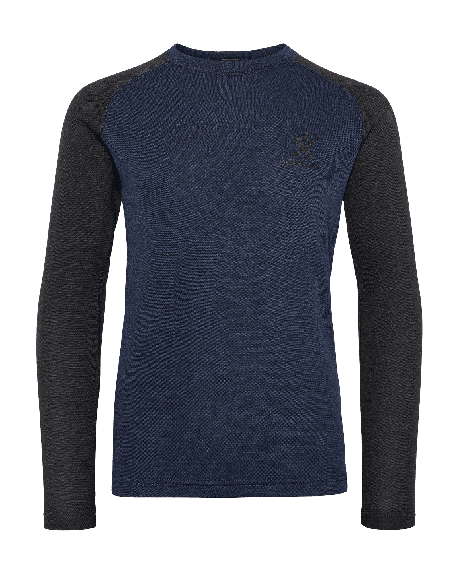 Norm Merino Wool Crew JR Navy