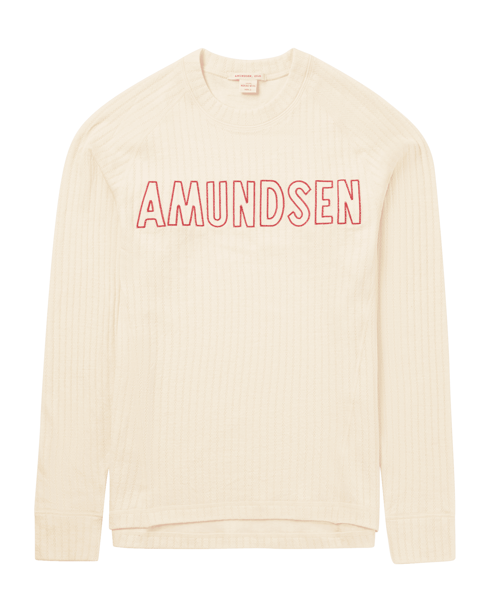 Hero's Hide Crew Neck M Natural/Logo