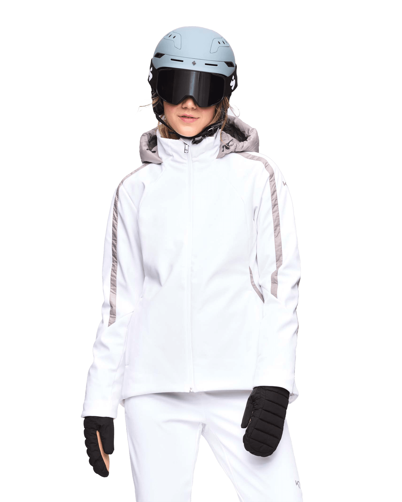 Benedicte Ski Jacket W BWhite