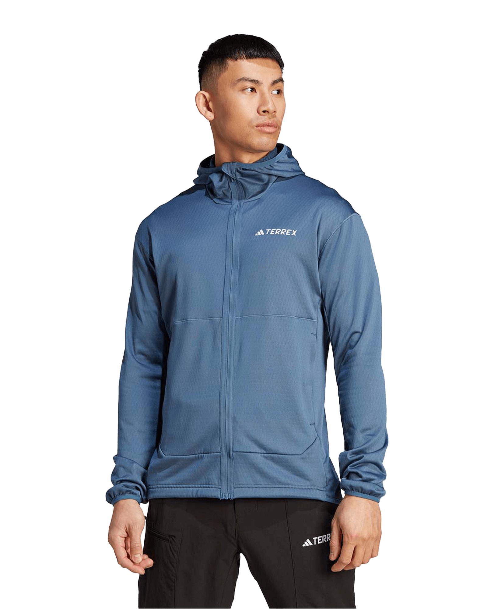 Xperior LT Fleece Hooded Jacket M Wonder Steel