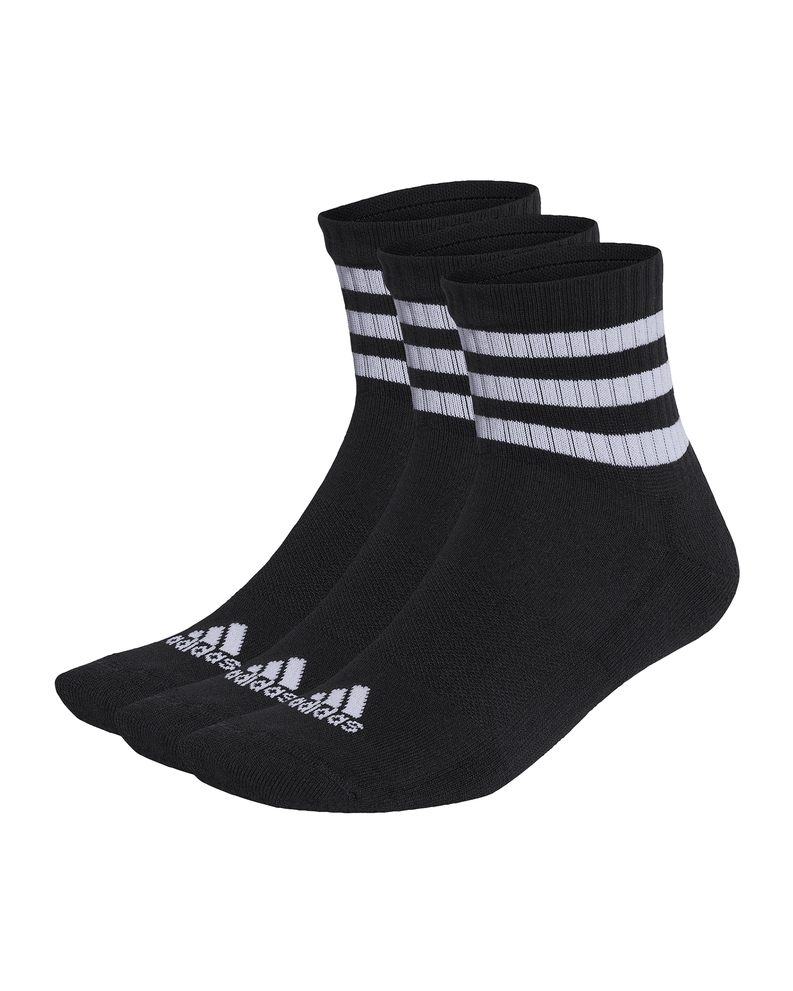3S C SPW Mid 3-Pack Black/White