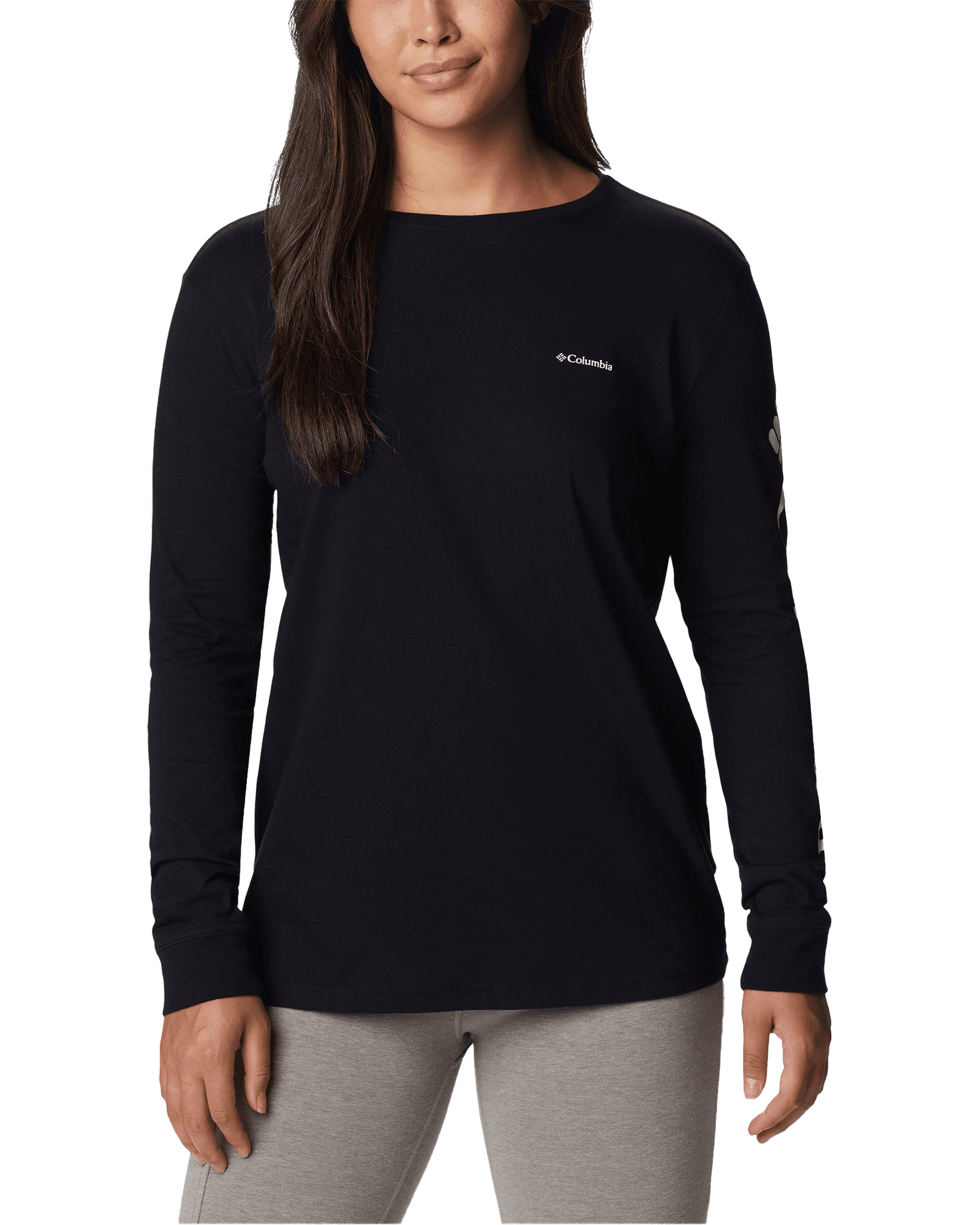 North Cascades™ L/S Tee W Black/CSC Bran