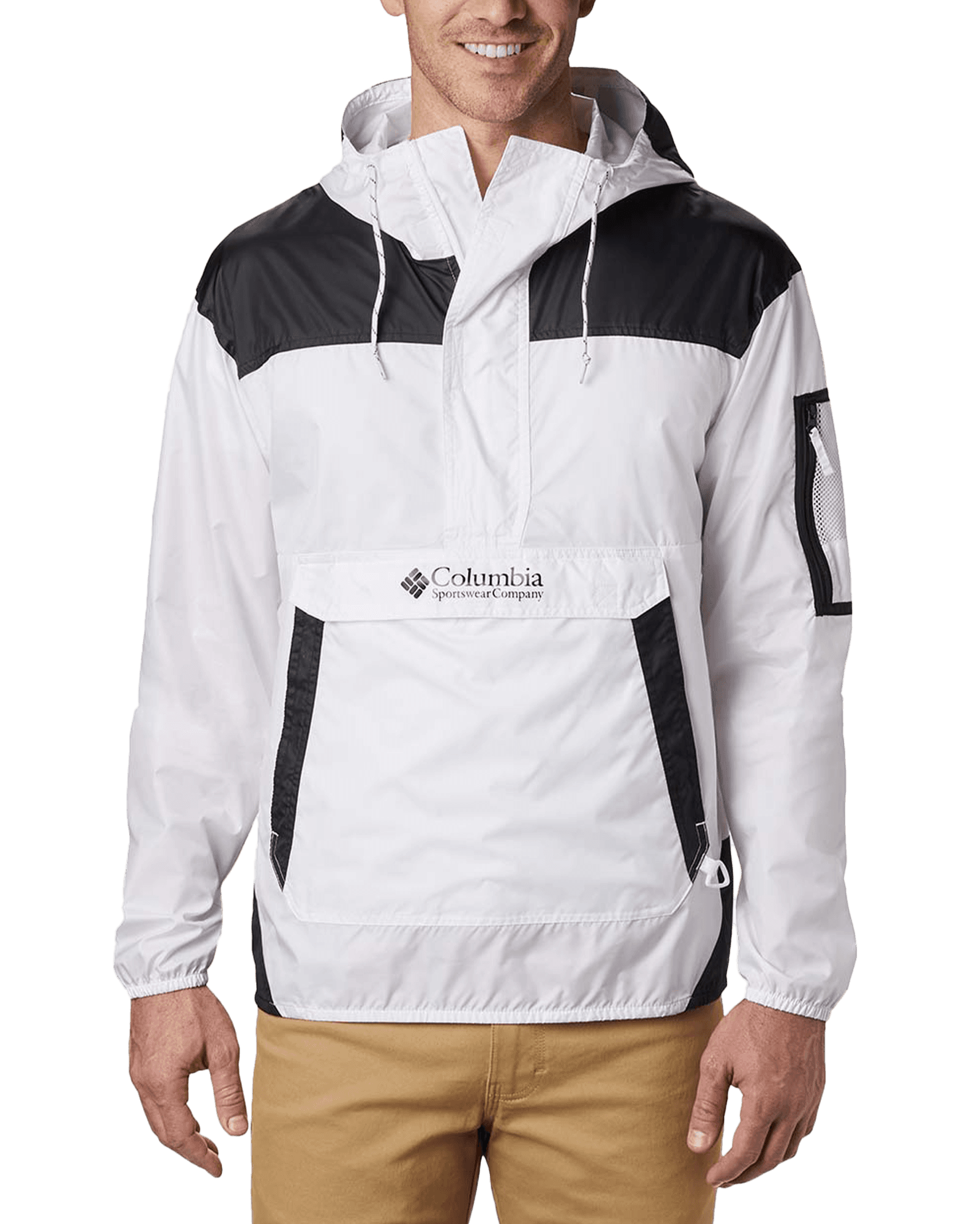 Challenger Windbreaker M White/Black