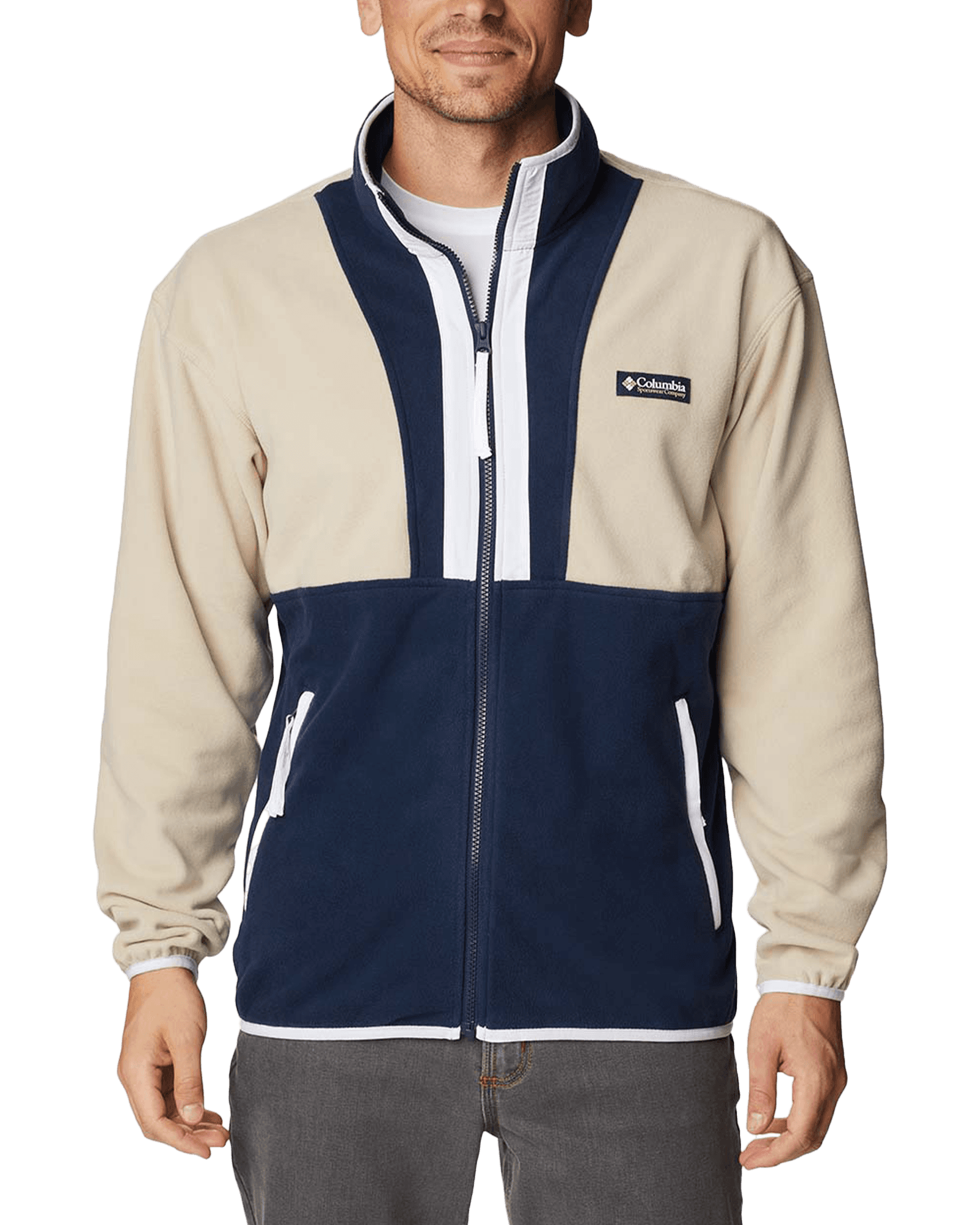 Back Bowl Fleece Lightweight M Ancient Fossil/Collegiate Nay
