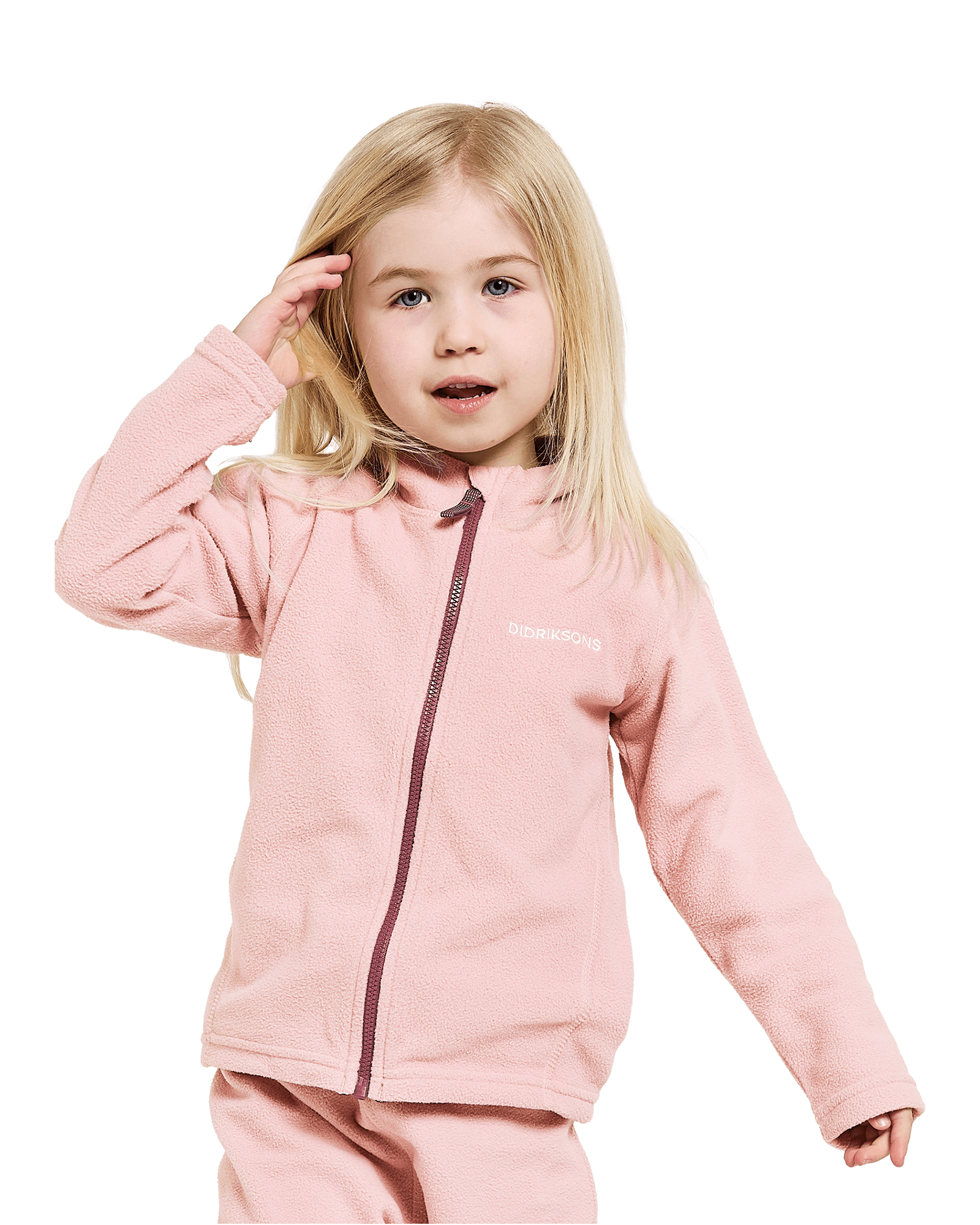 Monte Fullzip 10 JR Dusty pink