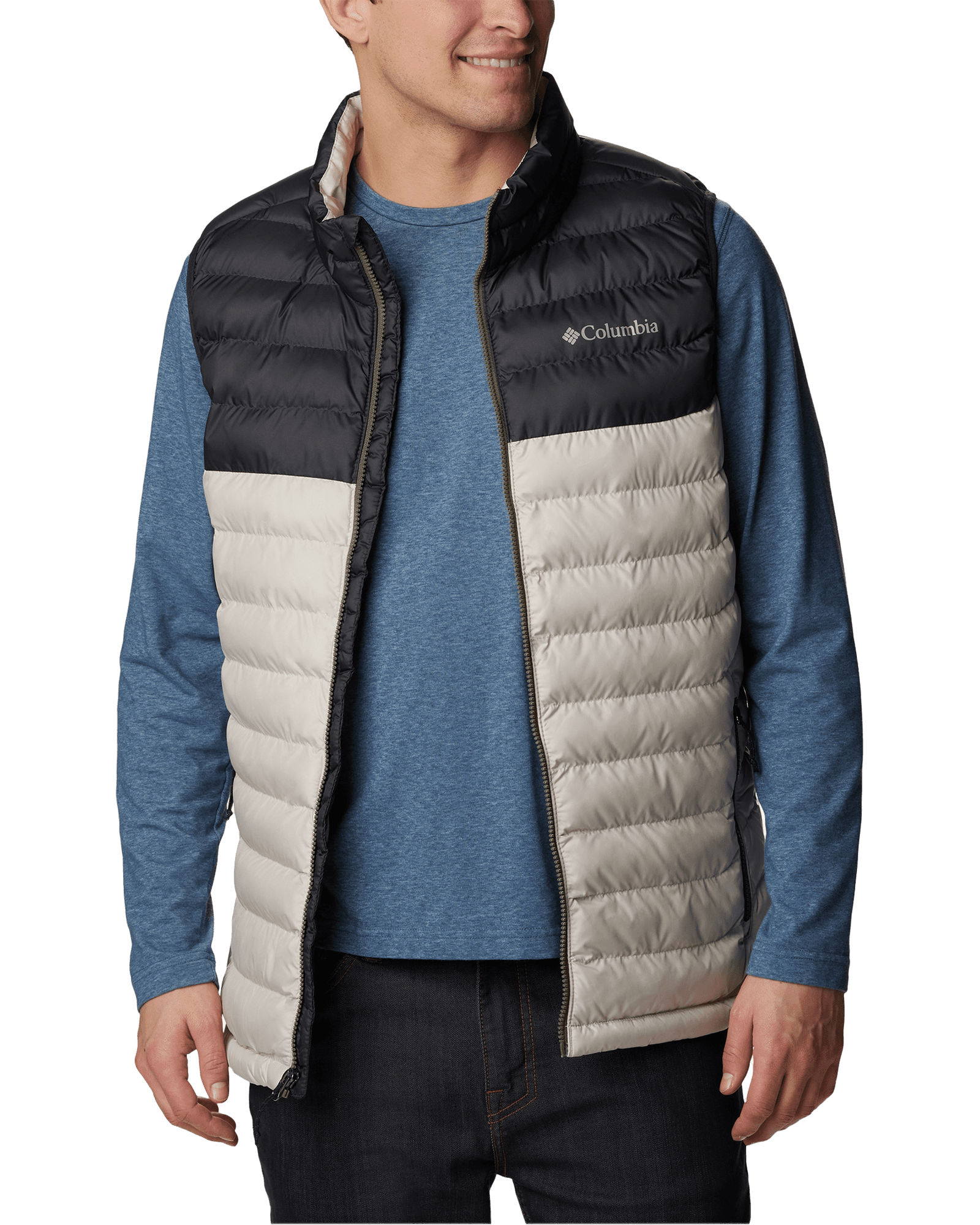Powder Lite™ Vest M Dark Stone/Shark