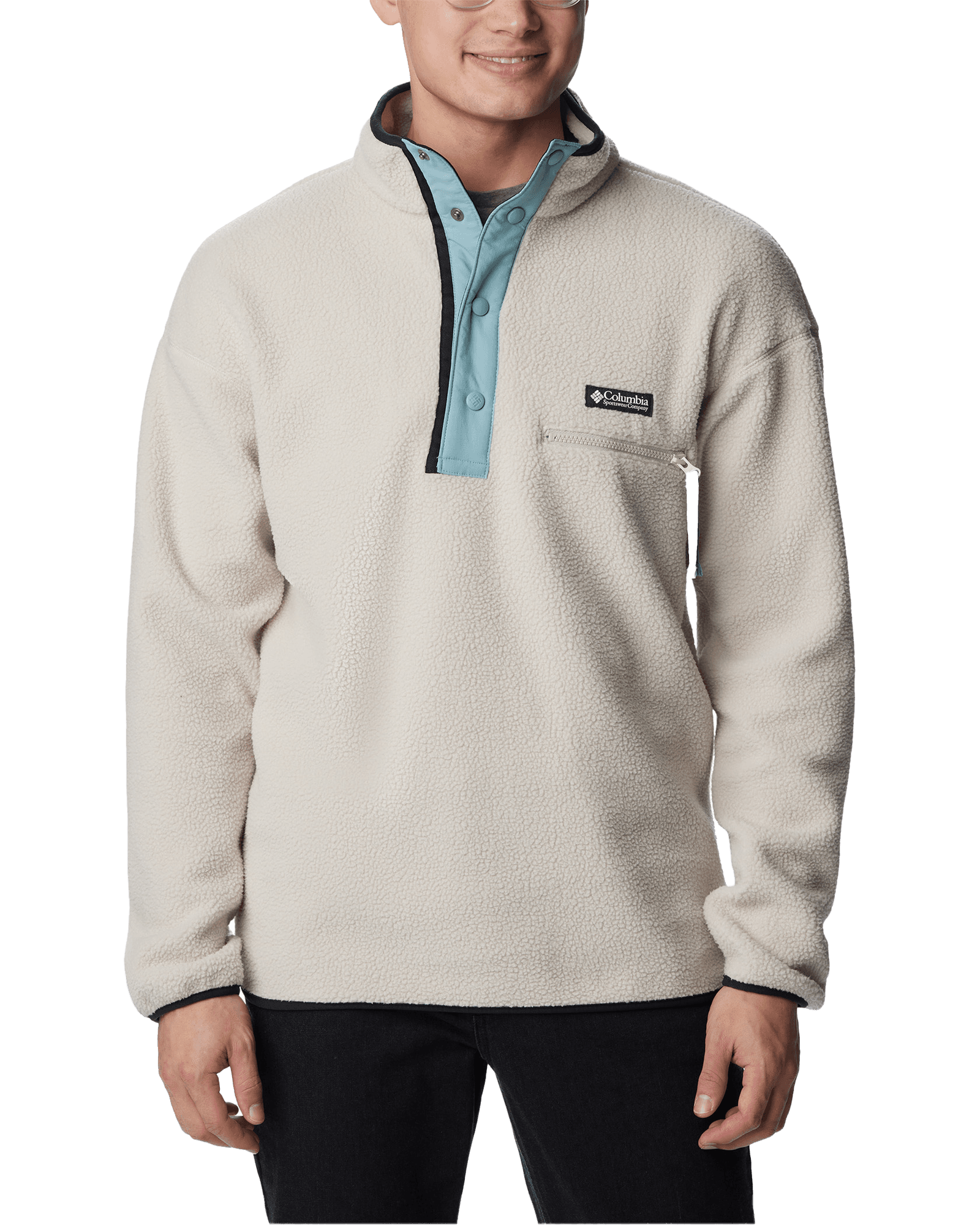 Helvetia™ Half Snap Fleece M Dark Stone