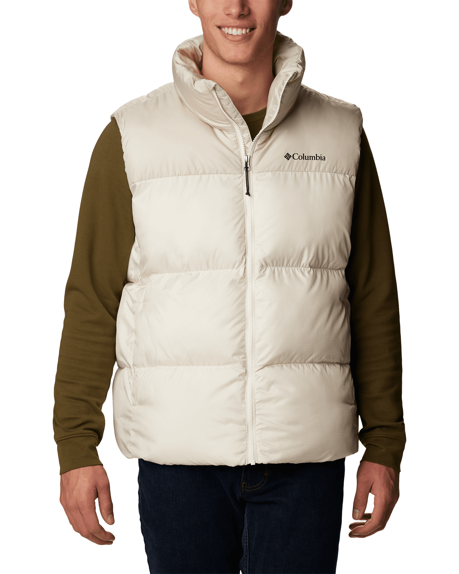 Puffect™ II Vest M Chalk/Dark Stone