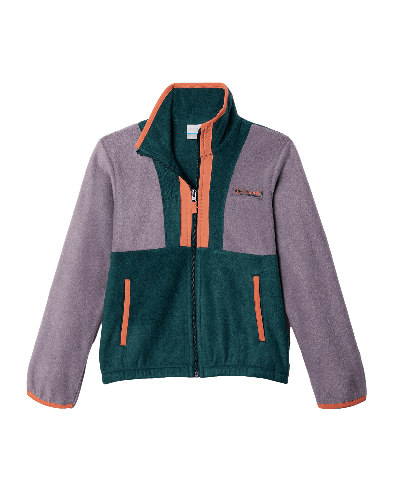 Back Bowl™ Full Zip Fleece JR Granite Purple